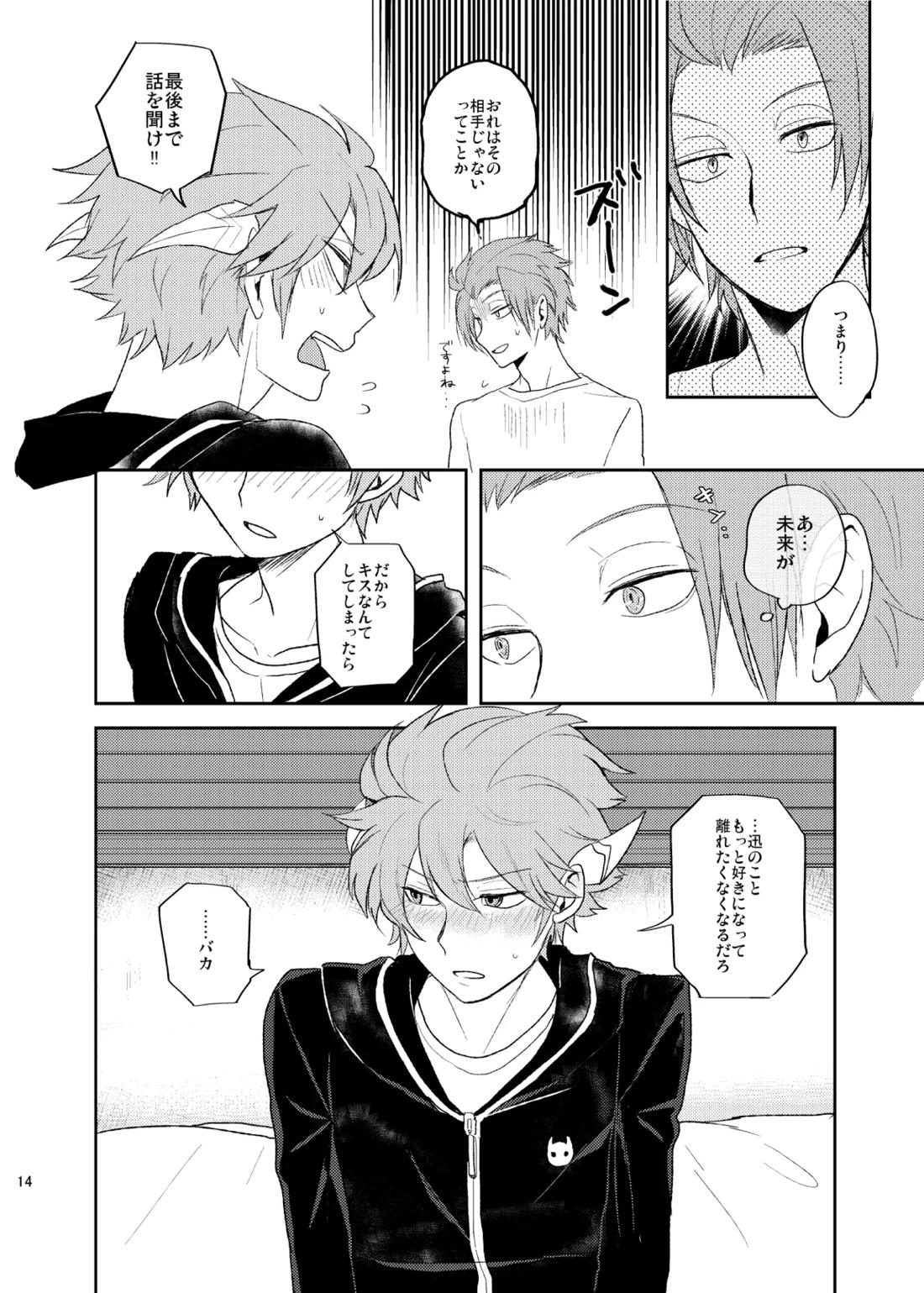 どうしてもキスがしたい 13ページ