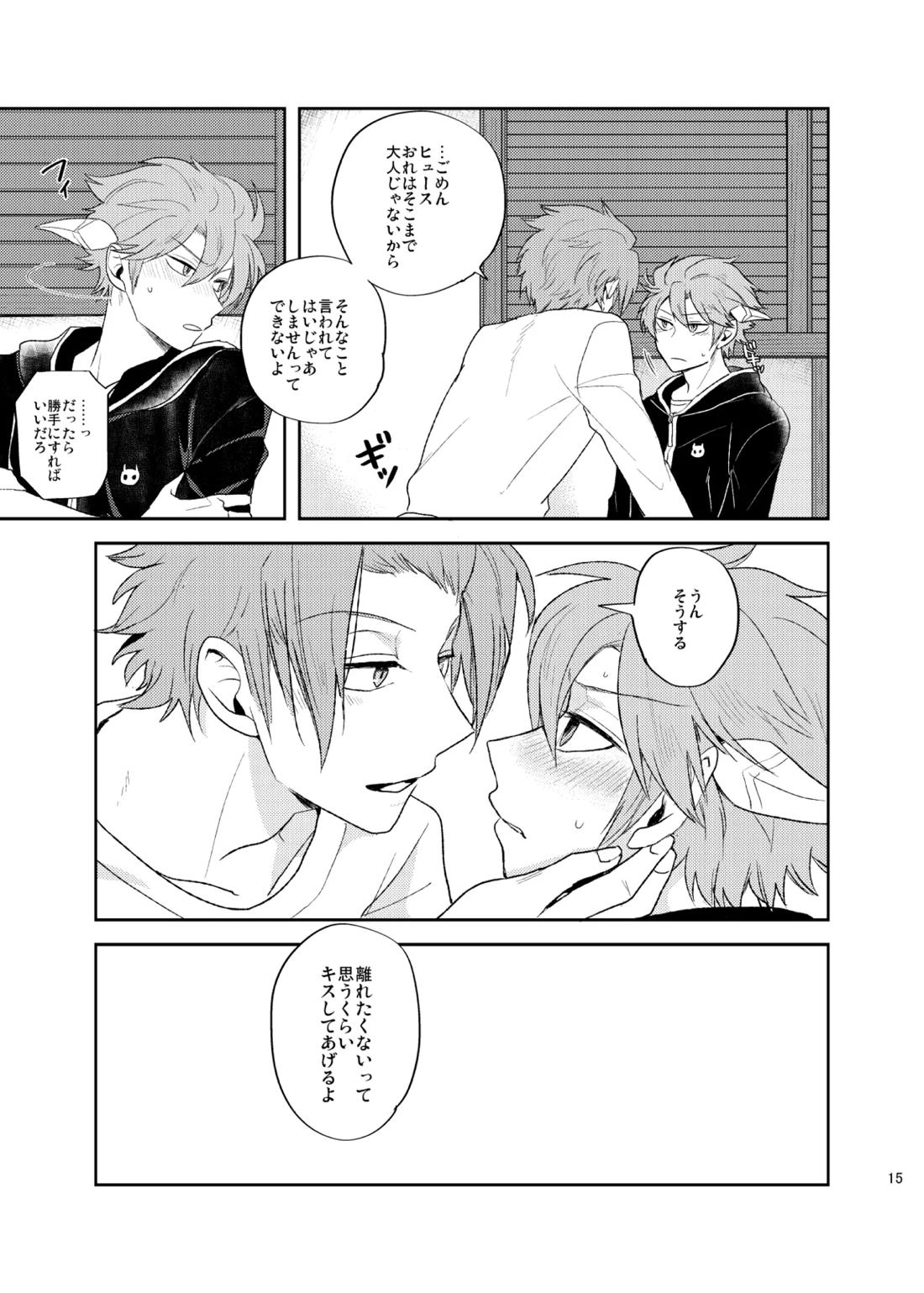 どうしてもキスがしたい 14ページ