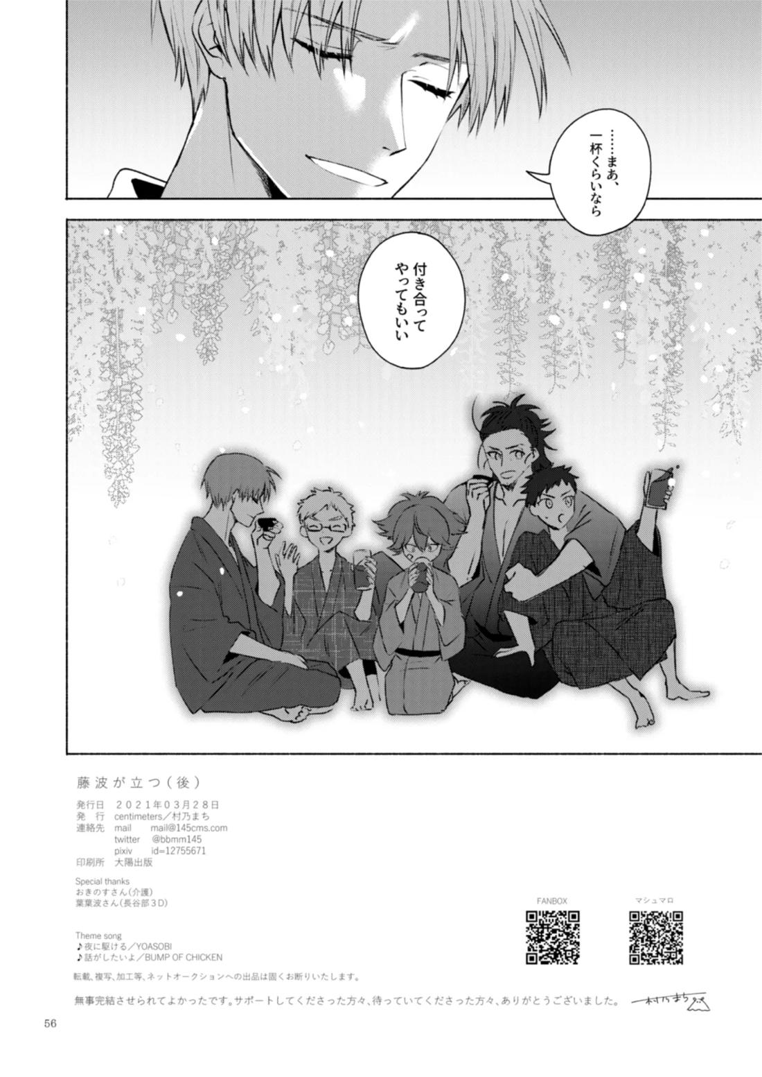 日本号＋長谷部回想漫画「藤波が立つ」【後編】 57ページ