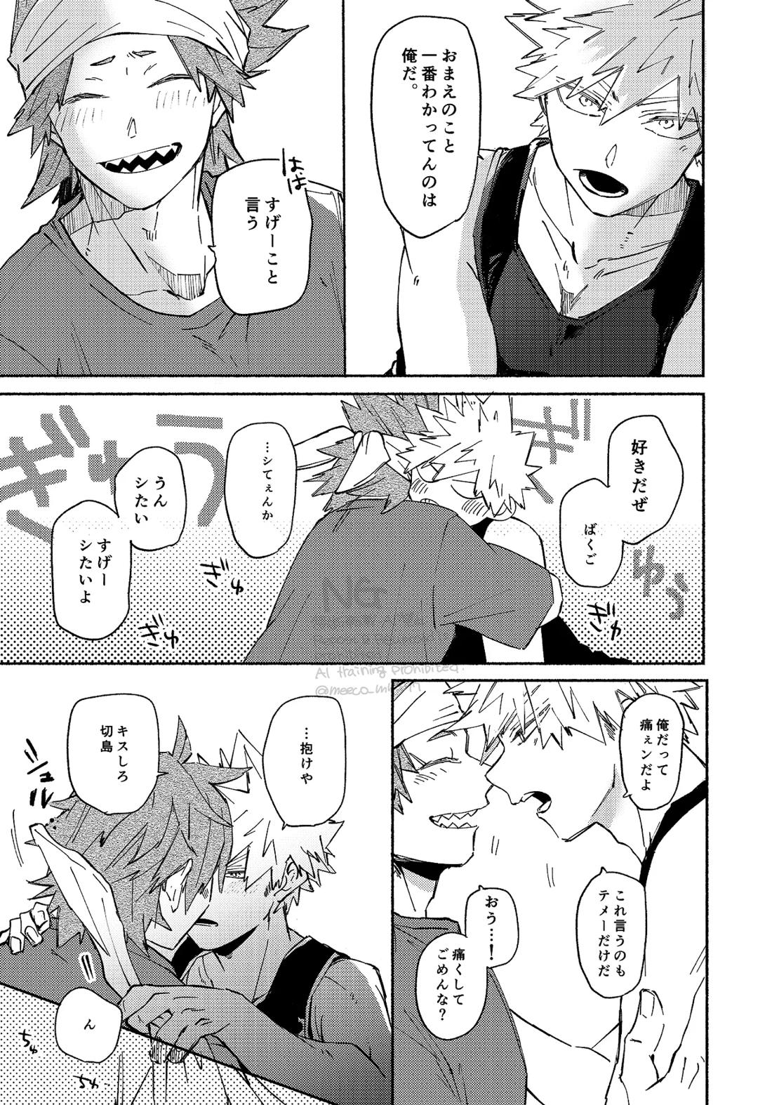 やりてぇから やるんだよ。 25ページ