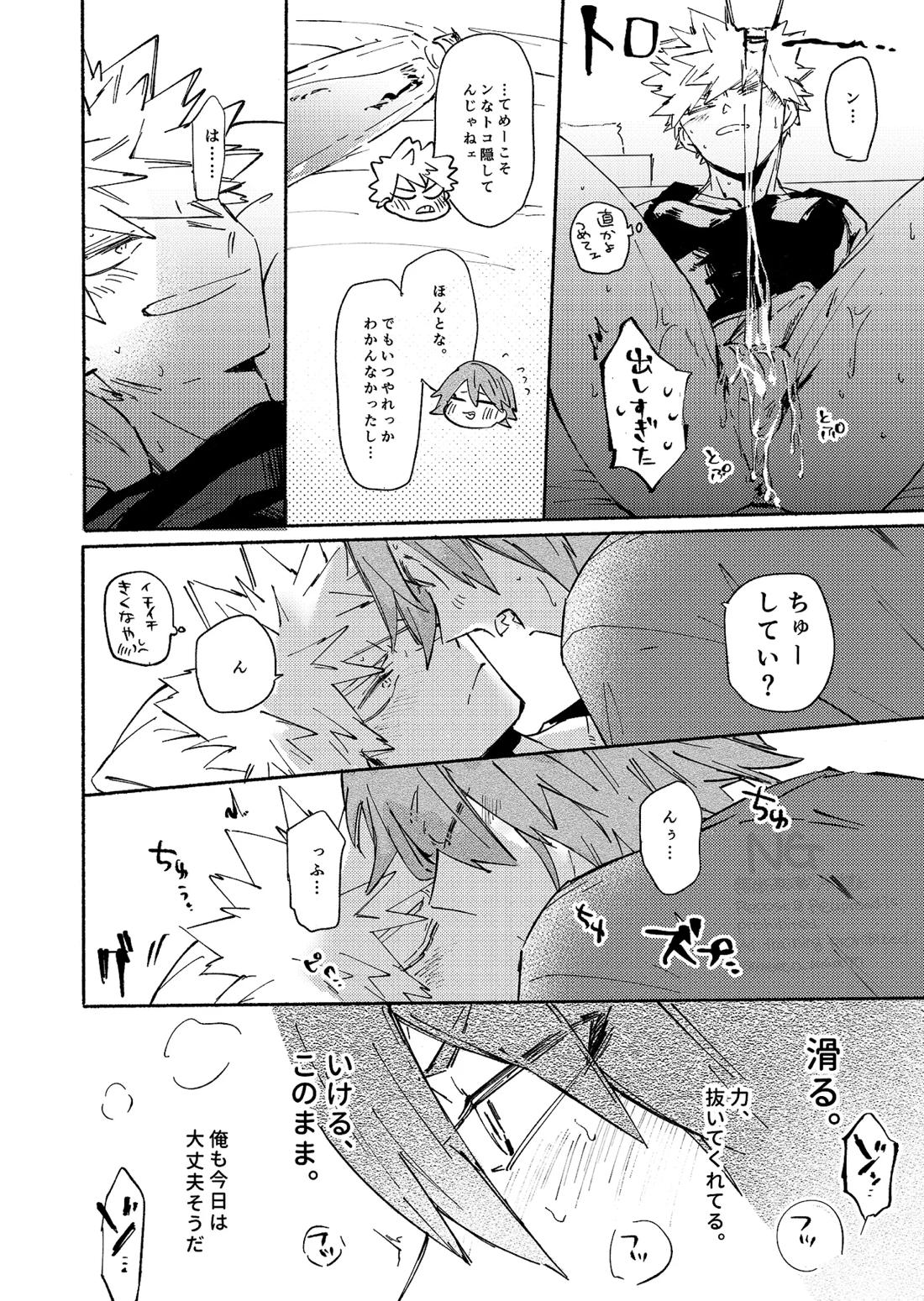 やりてぇから やるんだよ。 28ページ