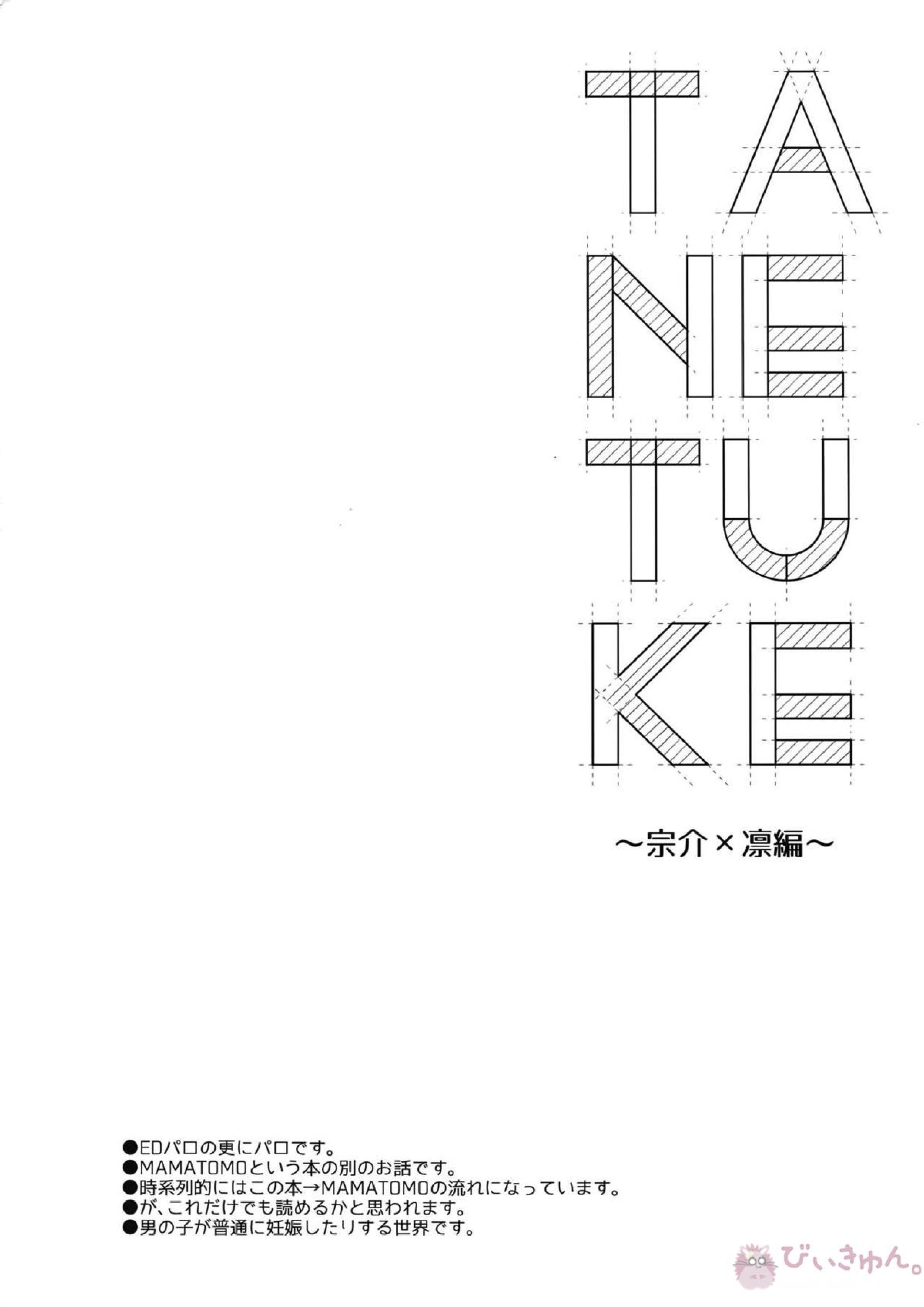 TANETUKE SR 3ページ