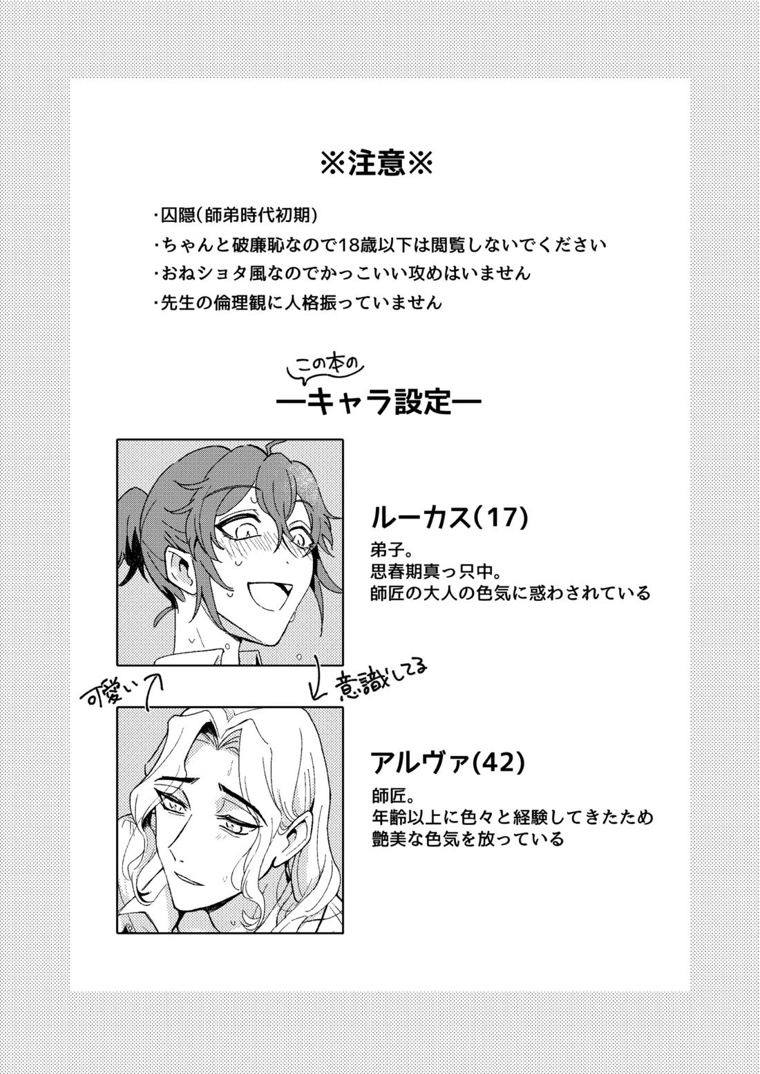 先生が愛弟子になんでも教えてあげる 2ページ