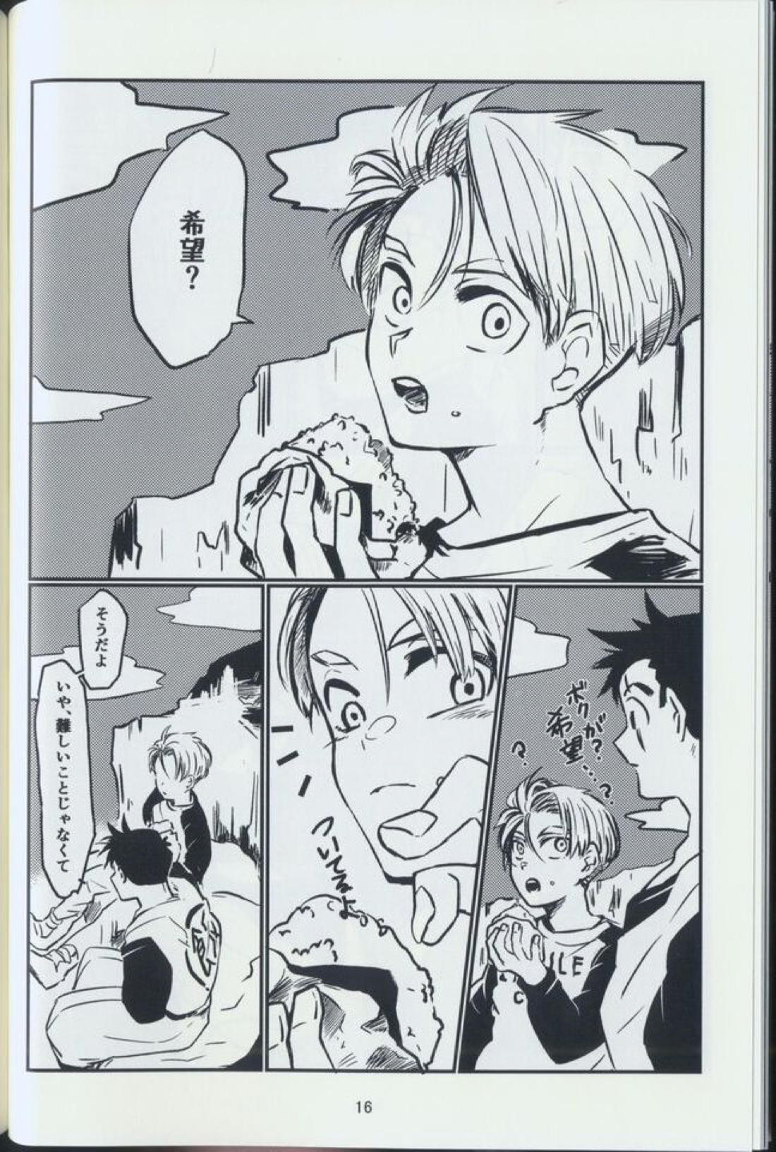 希望と言う名の、 14ページ
