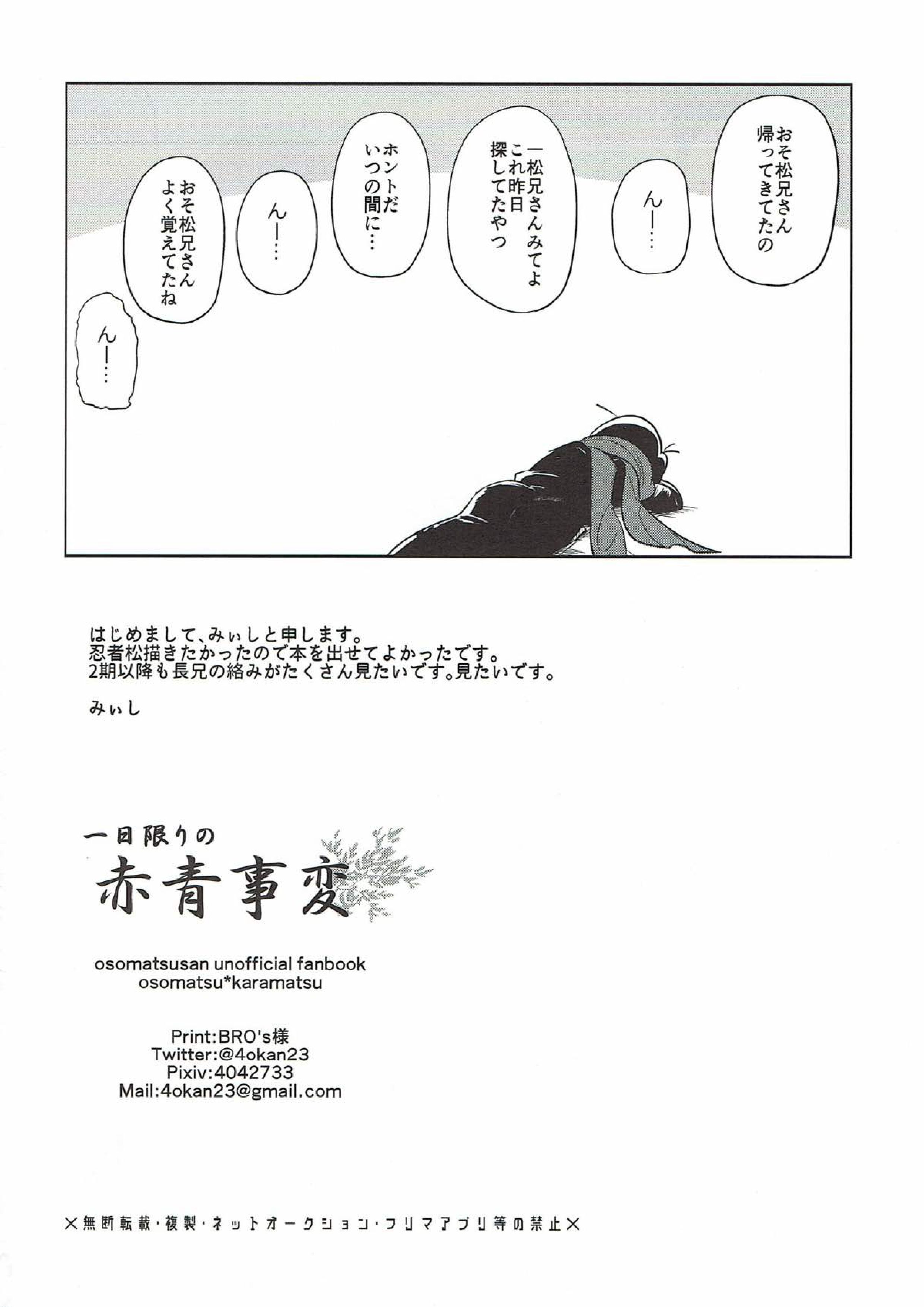 一日限りの赤青事変 20ページ