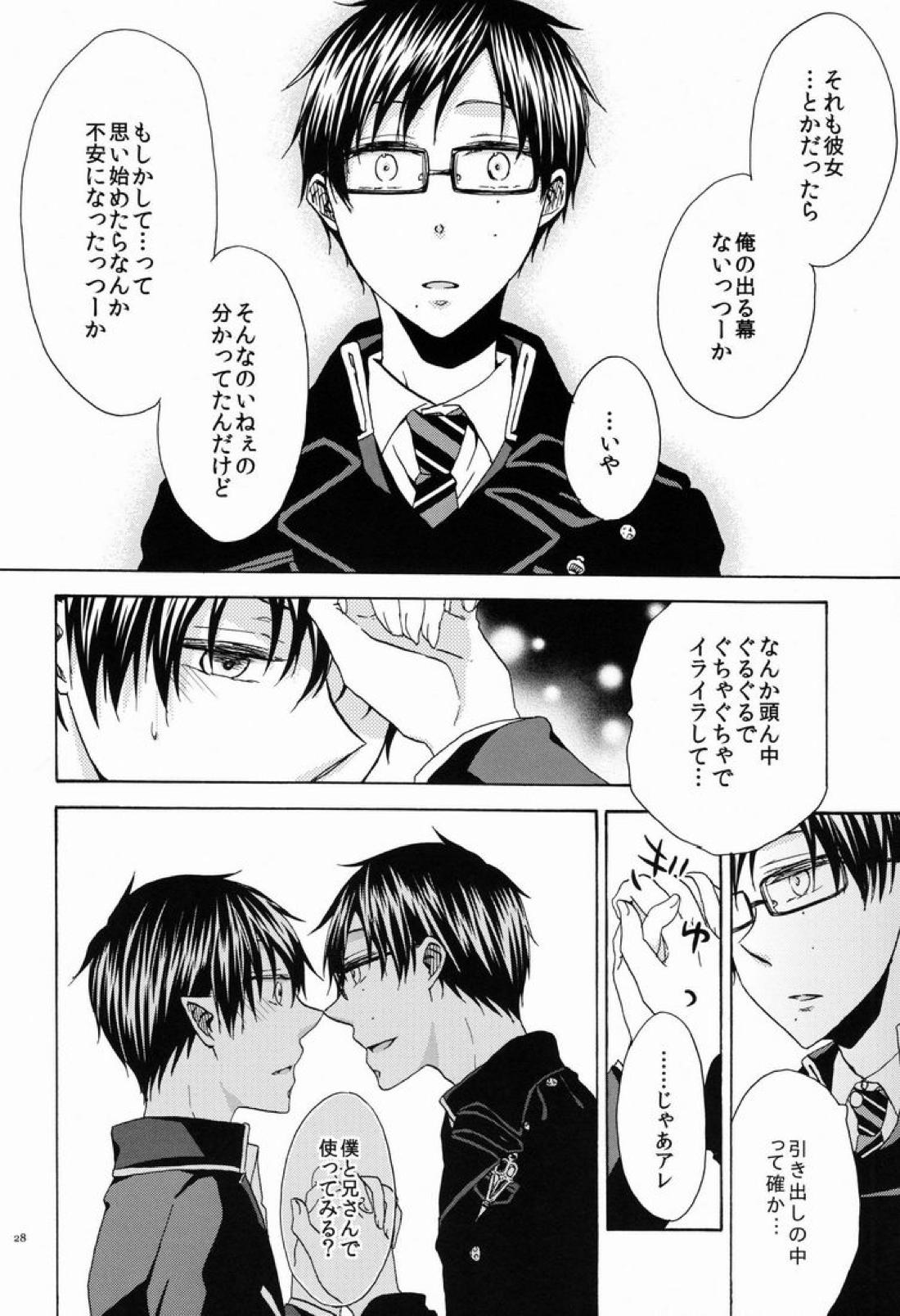 僕と兄さんの淫猥密事 27ページ