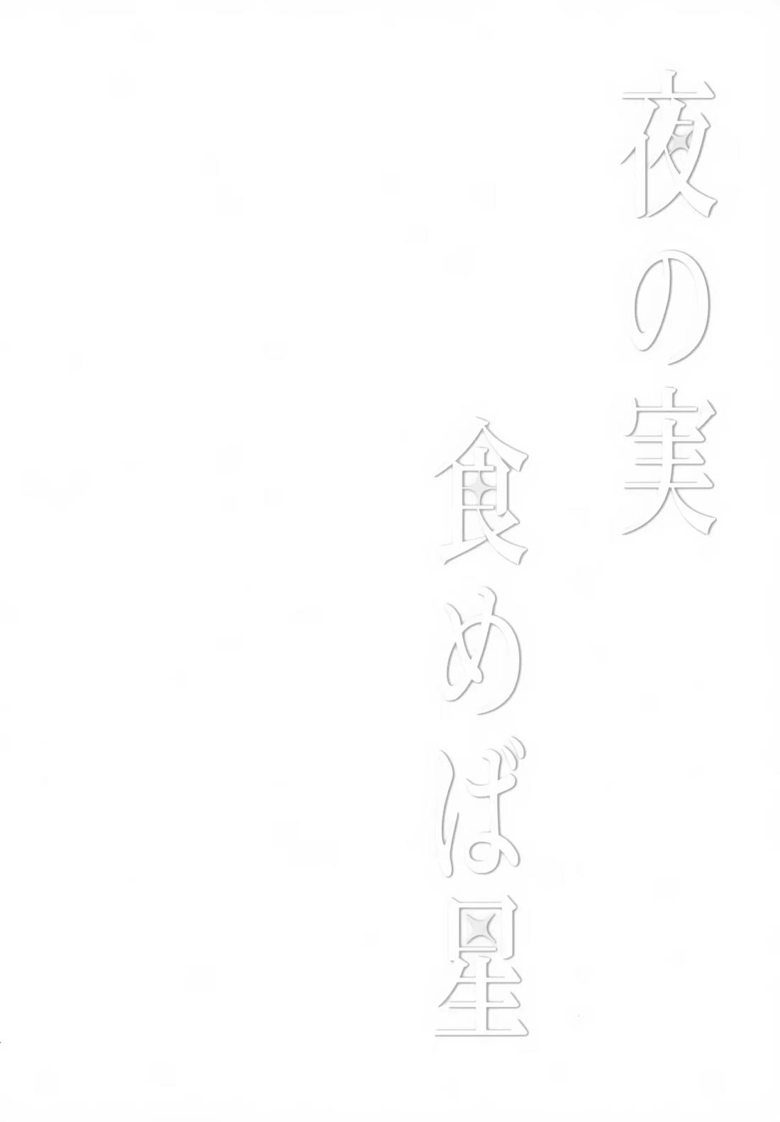 夜の実食めば星 3ページ