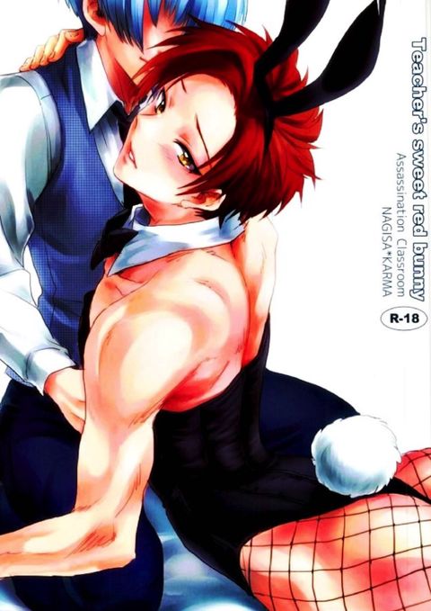 Teachers sweet red bunny