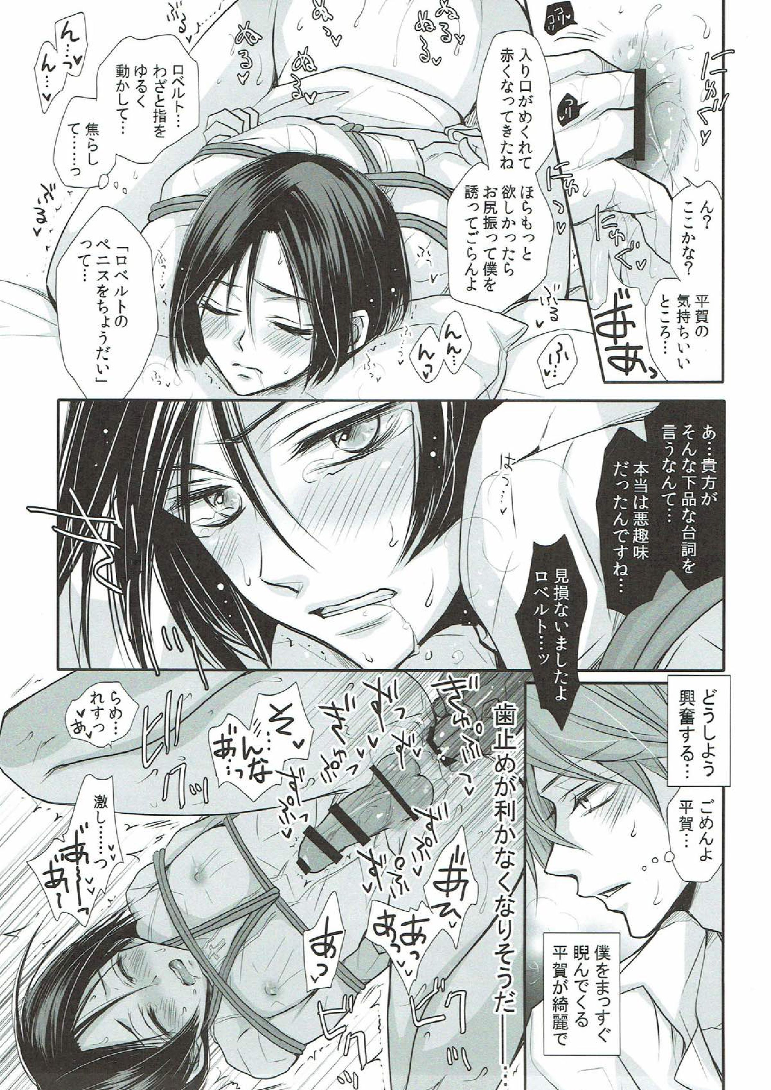 嫌な顔されながら平賀に罵られたい 14ページ