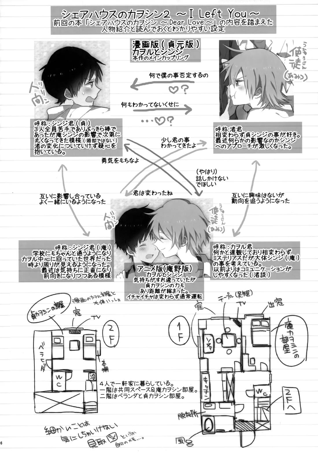 シェアハウスのカヲシン 2 ～I Left You～ 5ページ