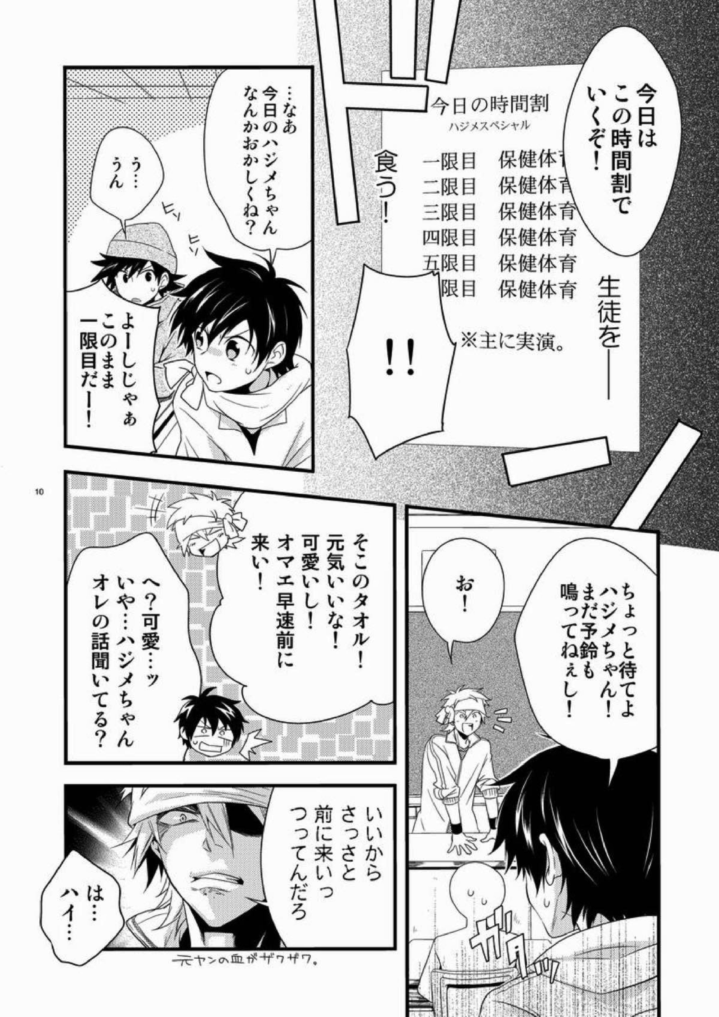 ハジメ先生とオトナの保健体育。 8ページ