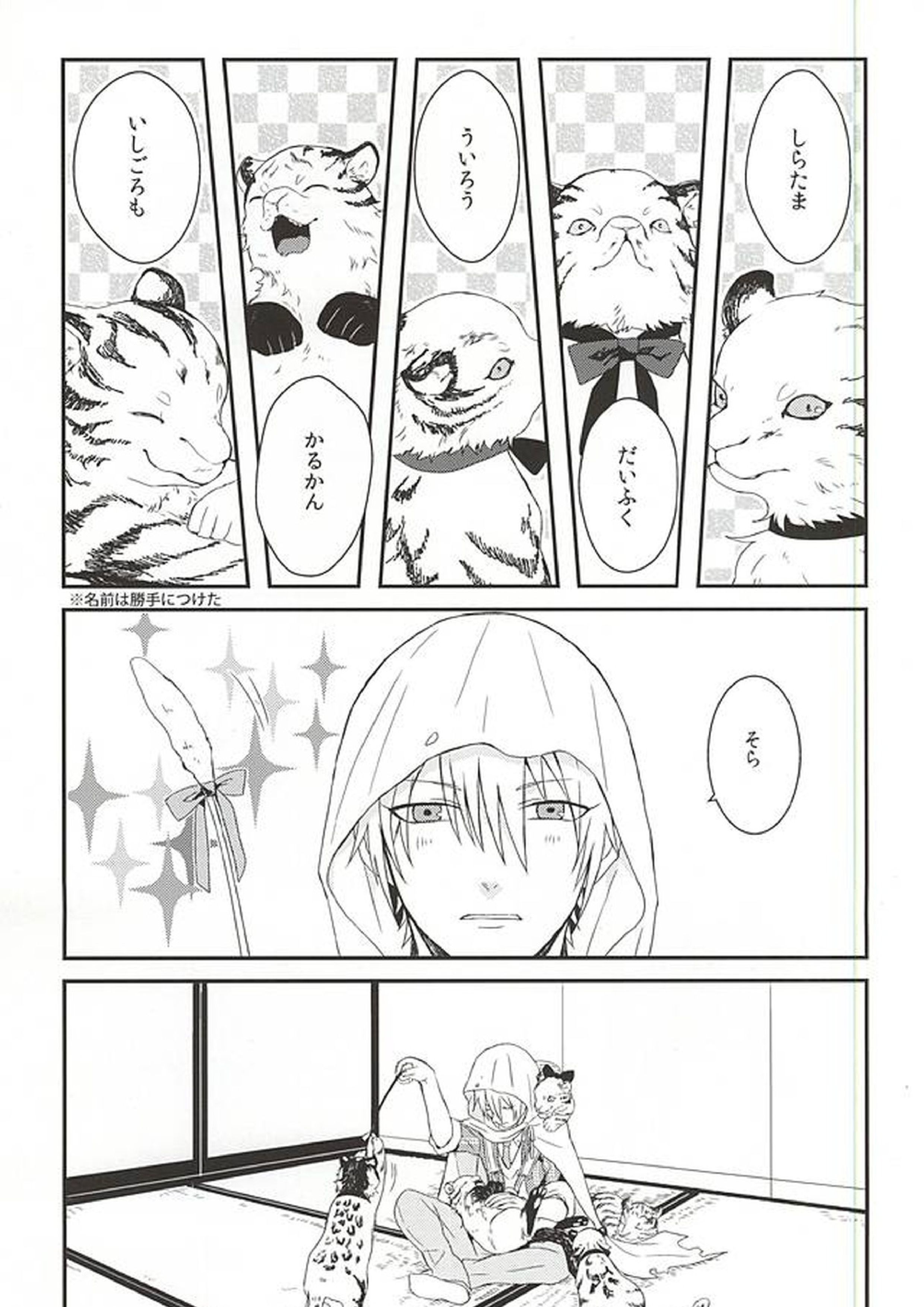こらめったにゃー 2ページ