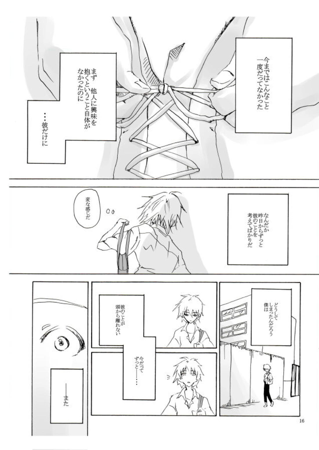 白い、白い宣告 17ページ