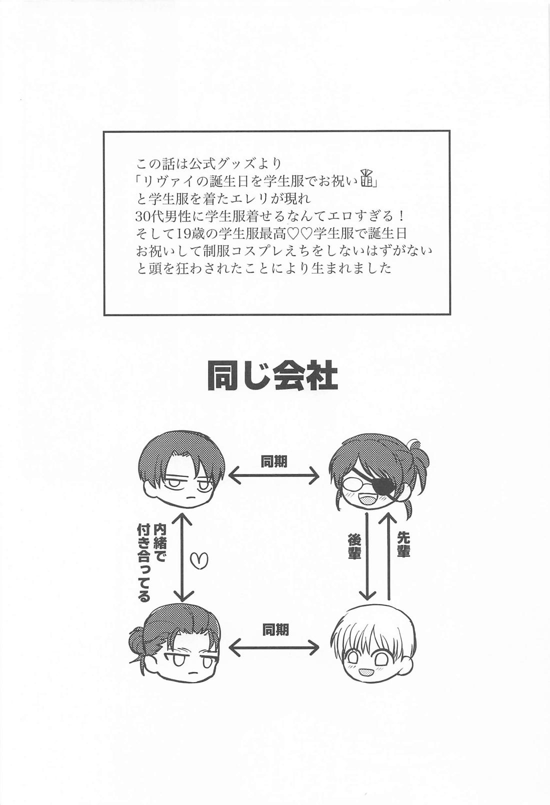 誕生日は制服コスプレで 2ページ