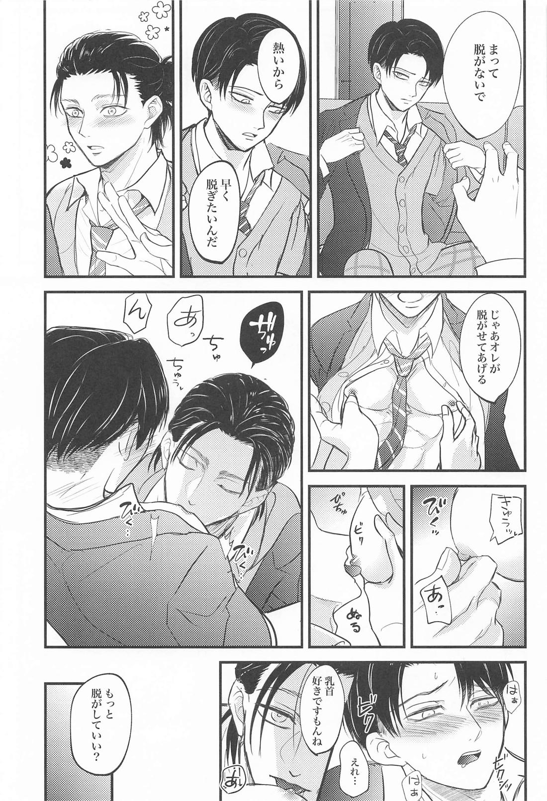 誕生日は制服コスプレで 8ページ