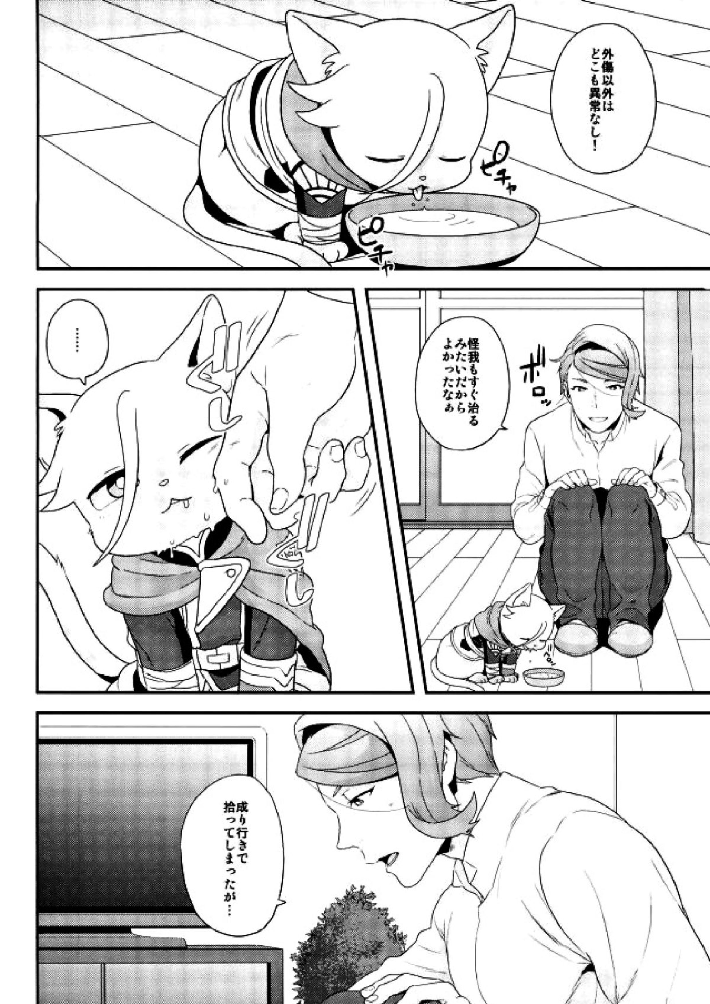 現代パロディにおけるネコのマクギリスとガエリオの可能性について 3ページ
