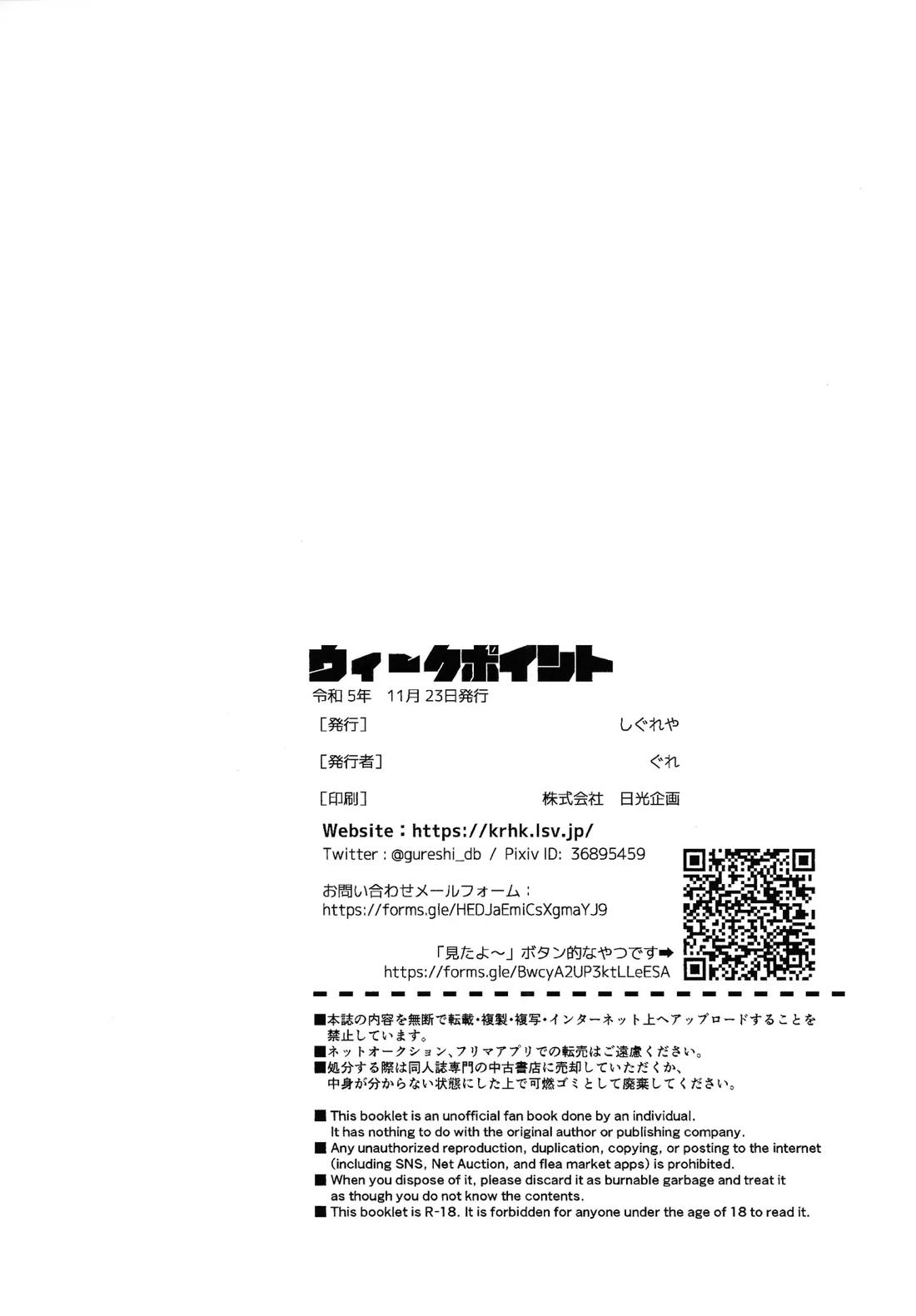 ウィークポイント 17ページ