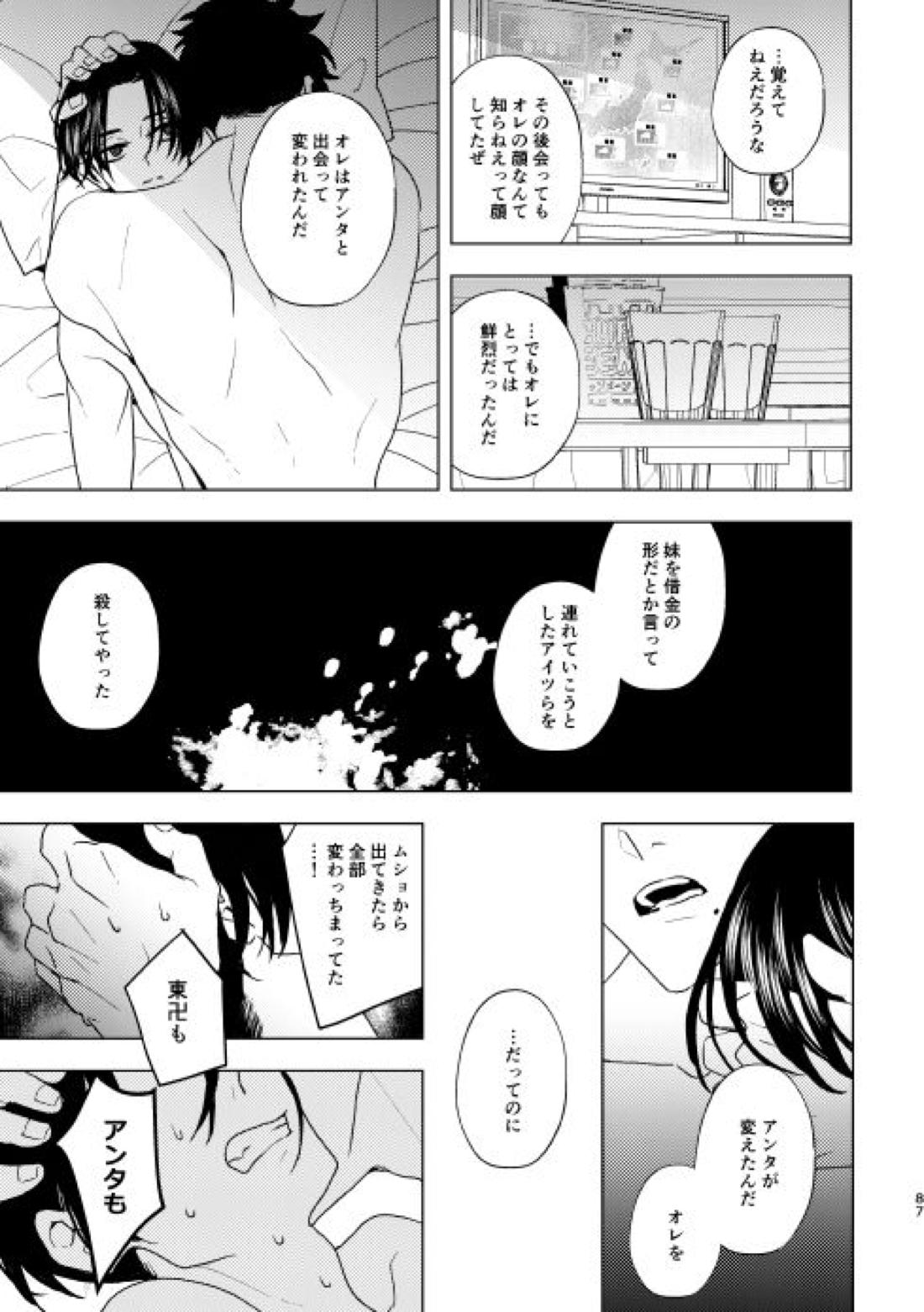 どうしたって救われないよ。 86ページ