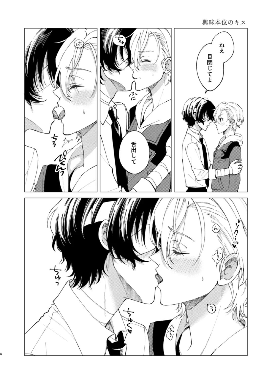 キス 3ページ