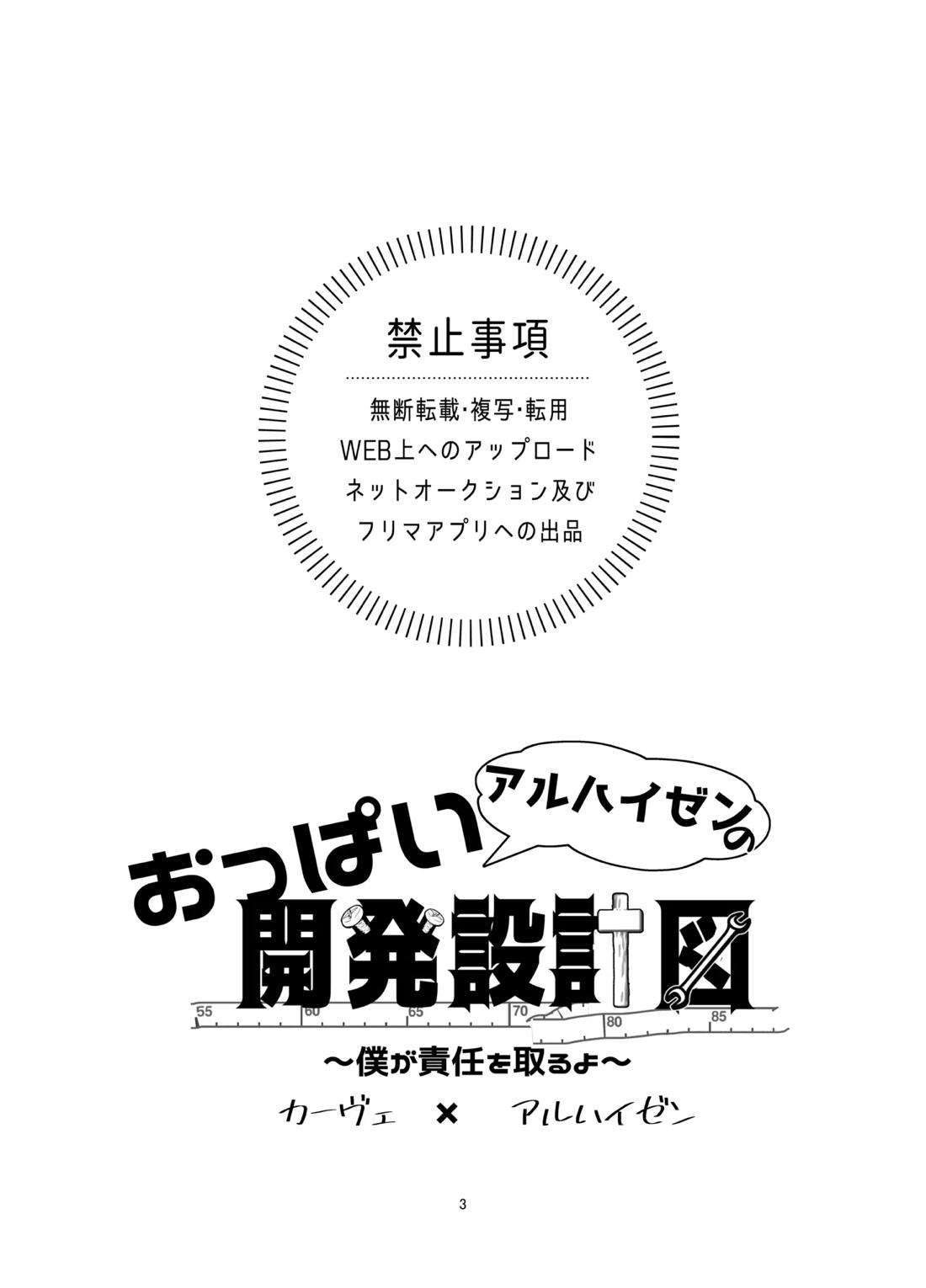おっぱいアルハイゼンの開発設計図 2ページ