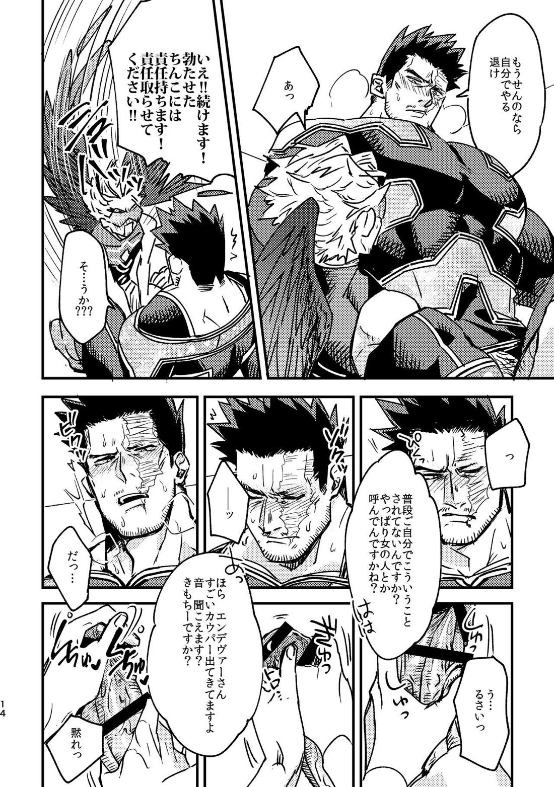 WEB再録済ホー炎漫画が紙でも読める本。 13ページ