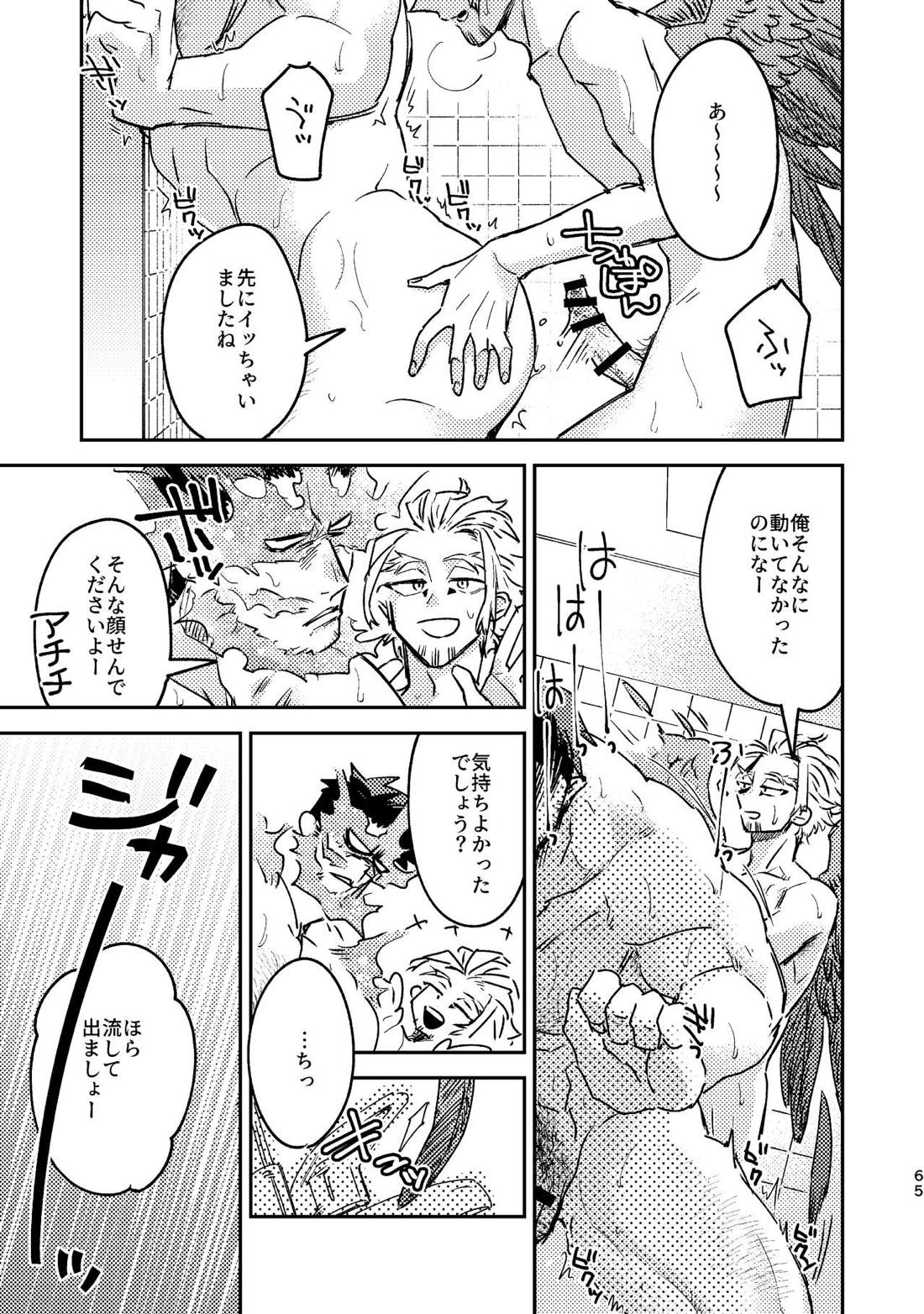 WEB再録済ホー炎漫画が紙でも読める本。 64ページ