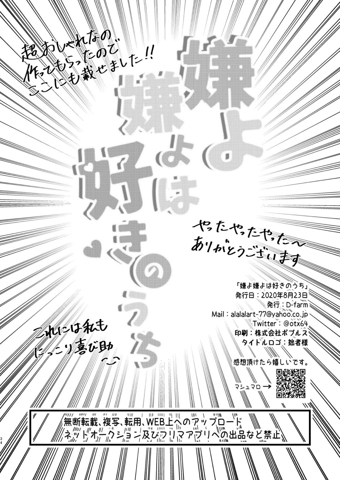 嫌よ嫌よは好きのうち 33ページ