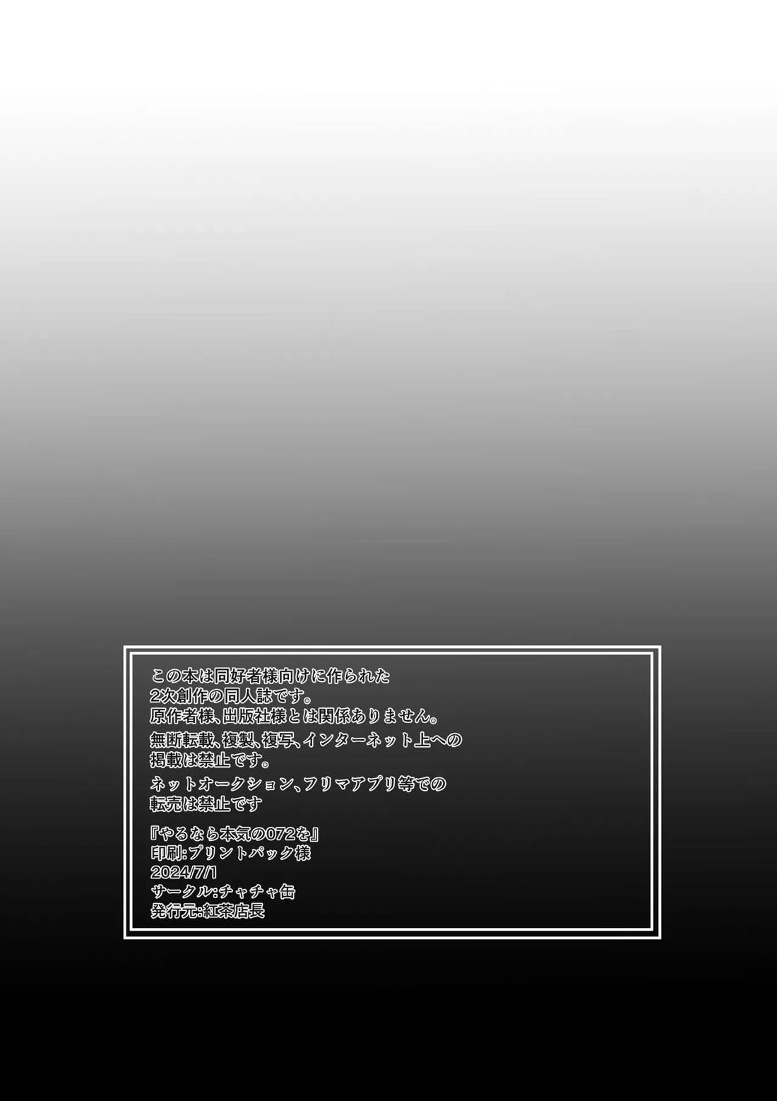やるなら本気の072を 25ページ