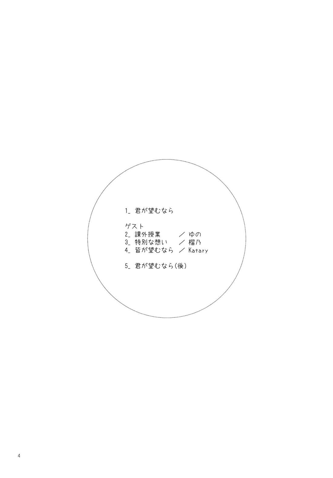 君が望むなら 4ページ