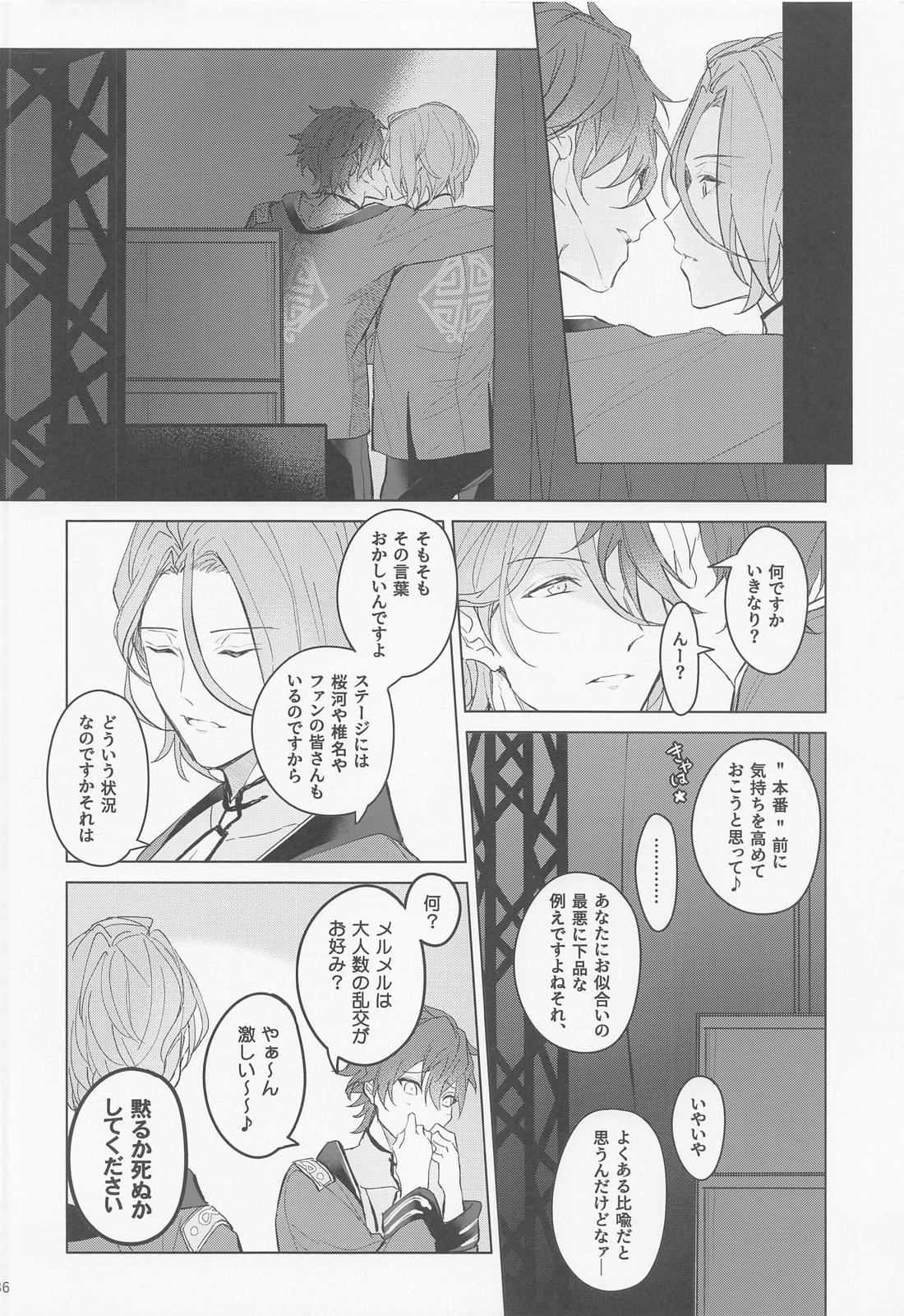 段取りの全部決まってるxxxなんて気持ちヨくねェだろうが 36ページ