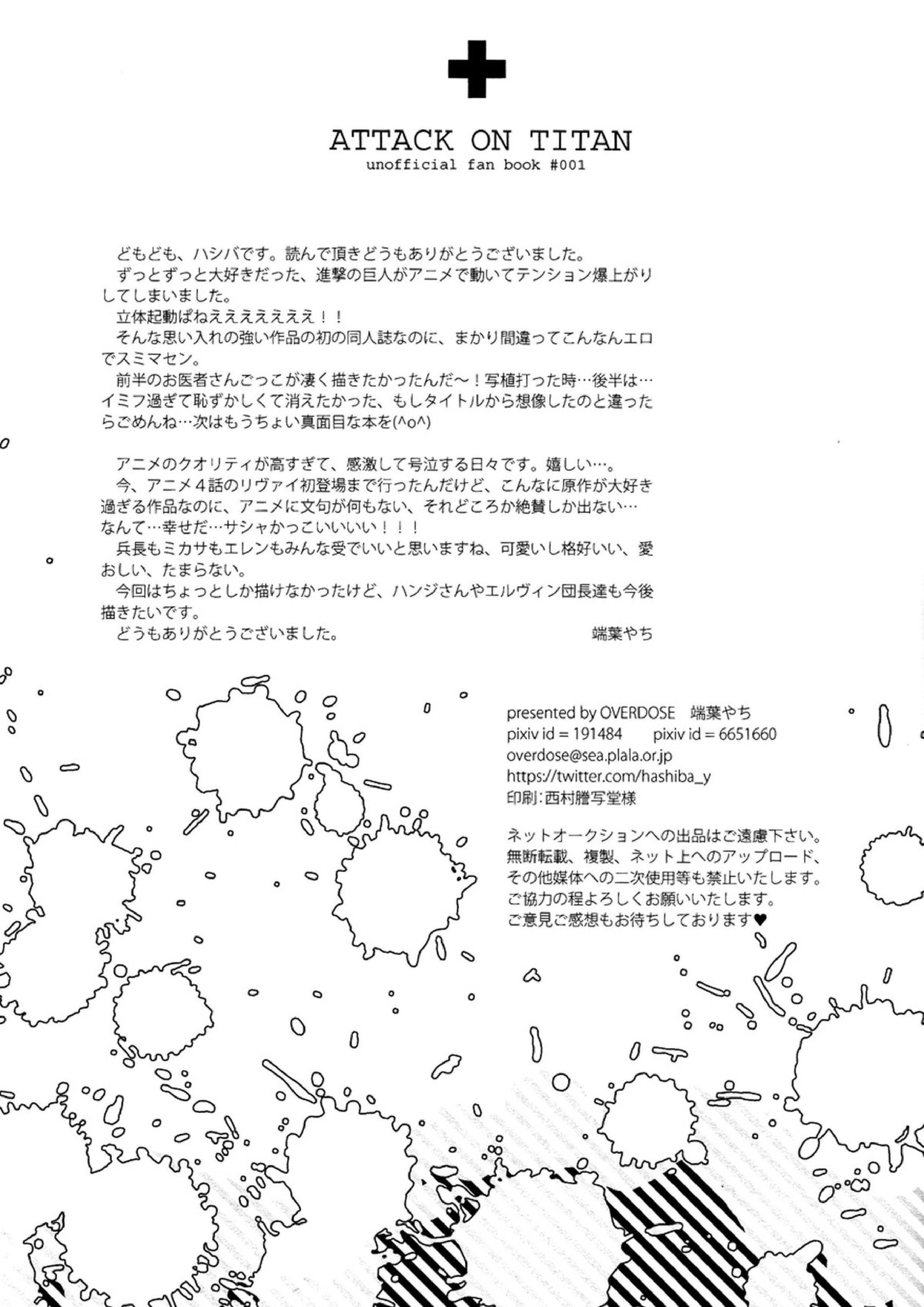 兵長とお医者さんごっこ 29ページ