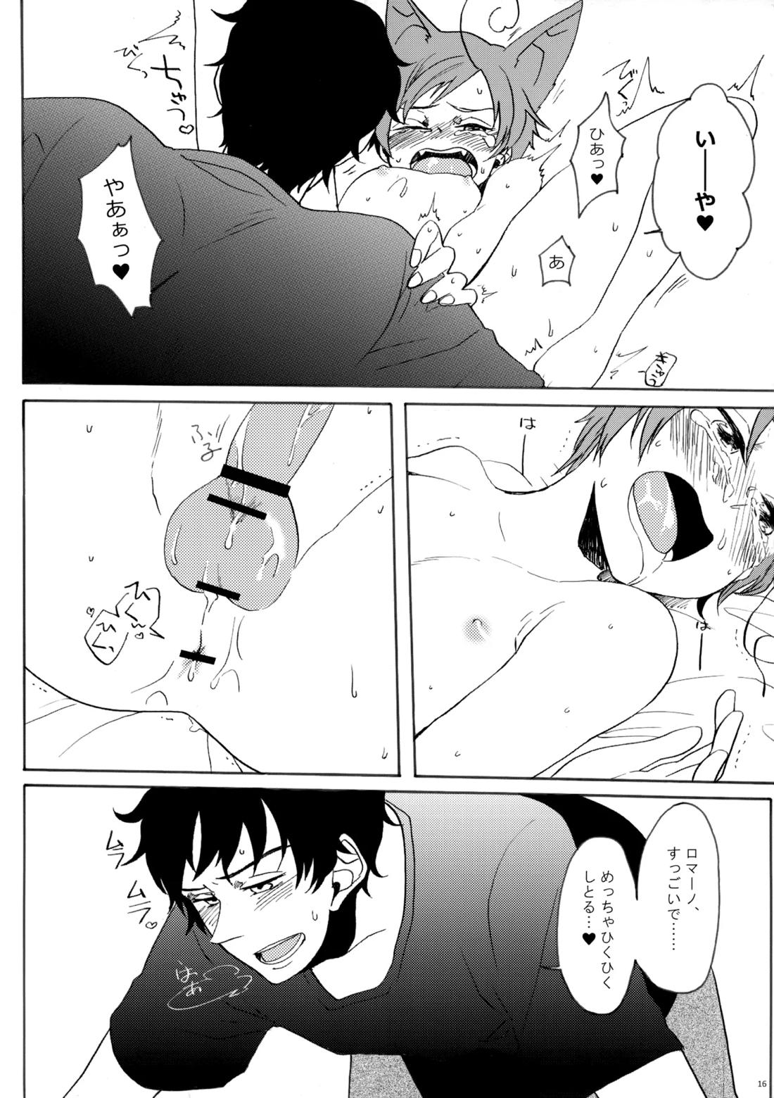 こねこといっしょ 14ページ