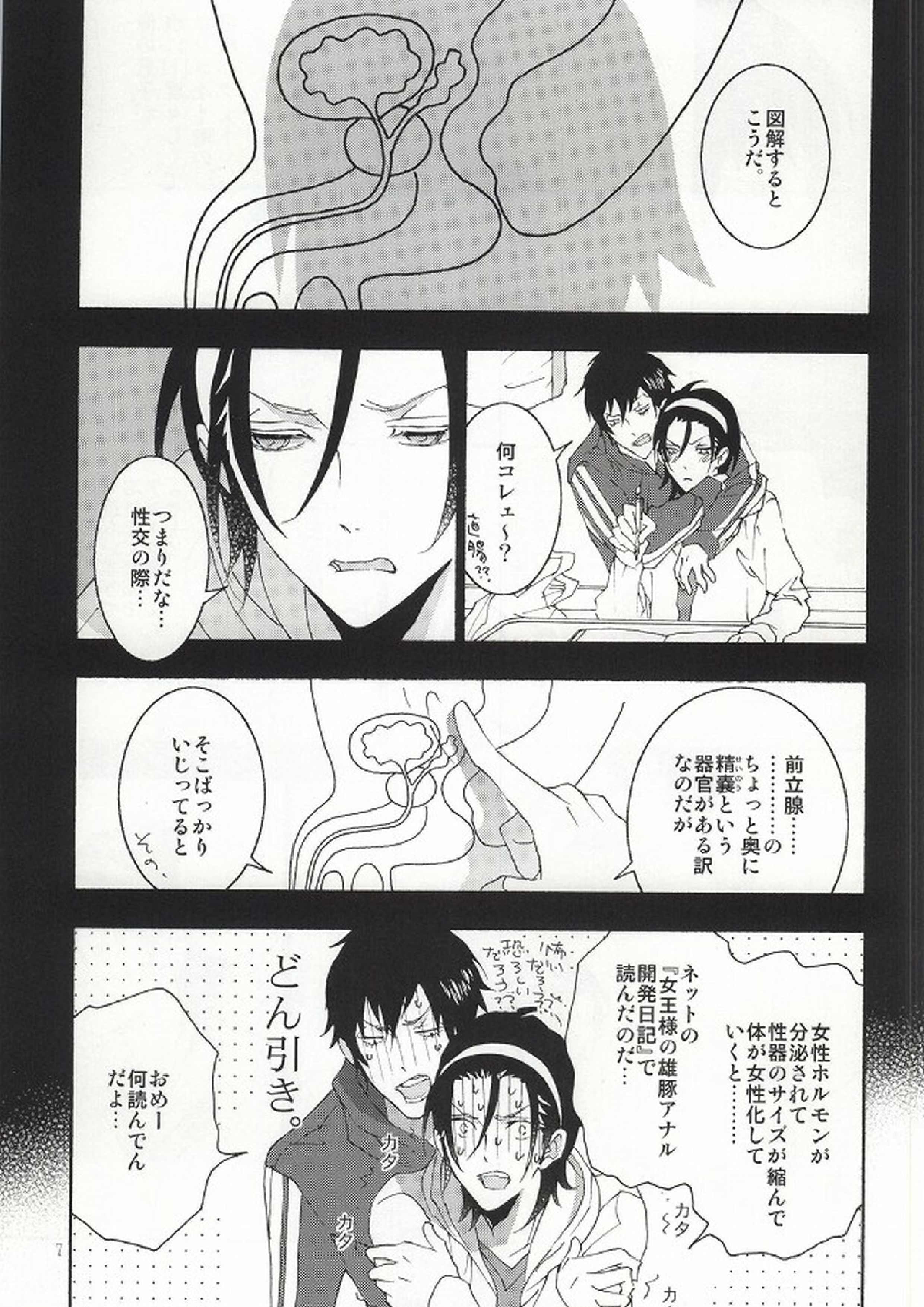 東堂さんは荒北くんのいいなり姫。 4ページ