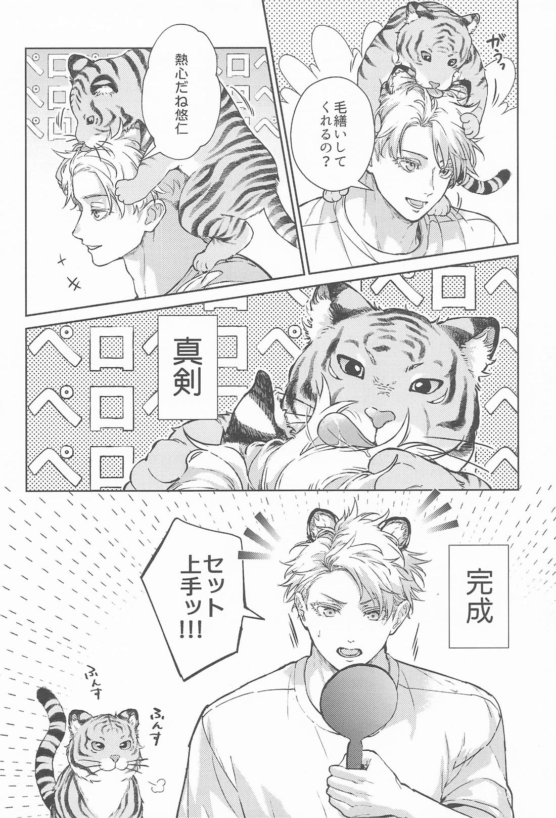 都会には獣人がいない 癒しの虎編 9ページ