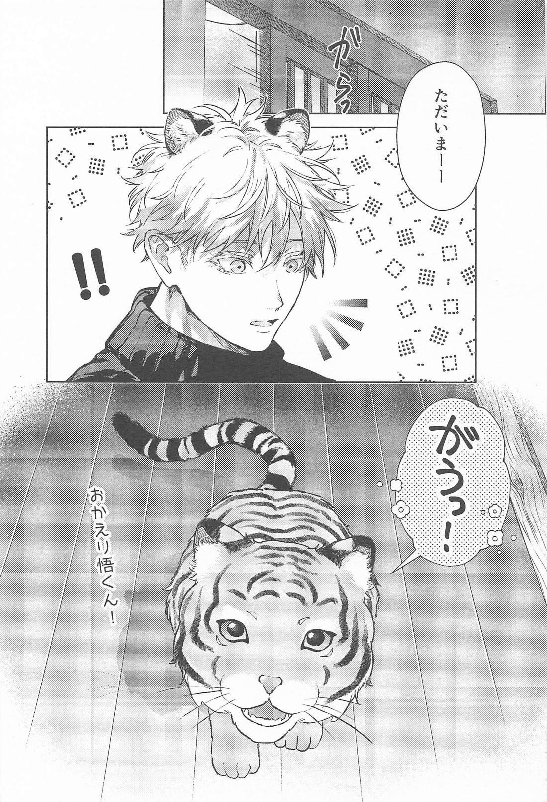 都会には獣人がいない 癒しの虎編 30ページ