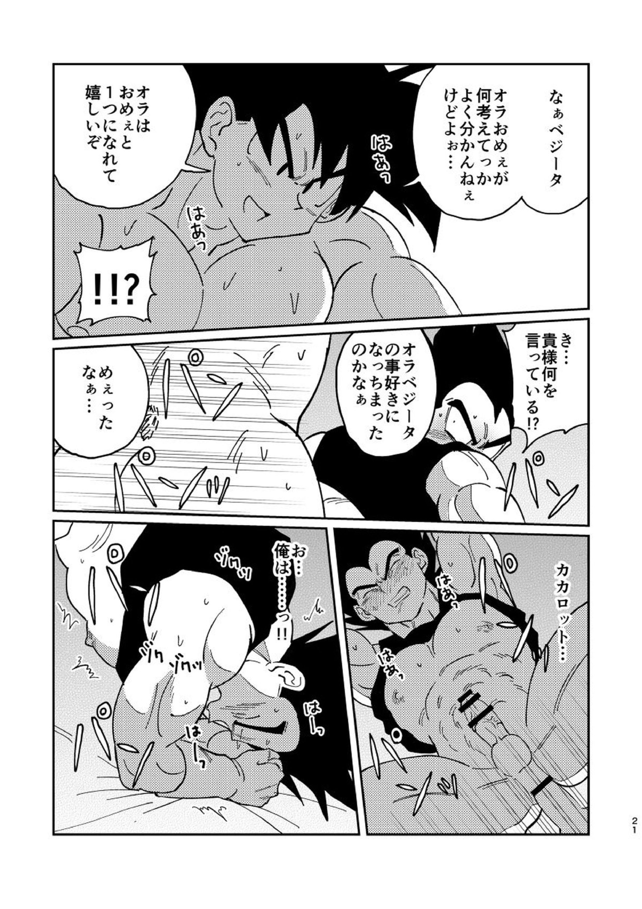 悟空とベジータのボーイズラブ 19ページ