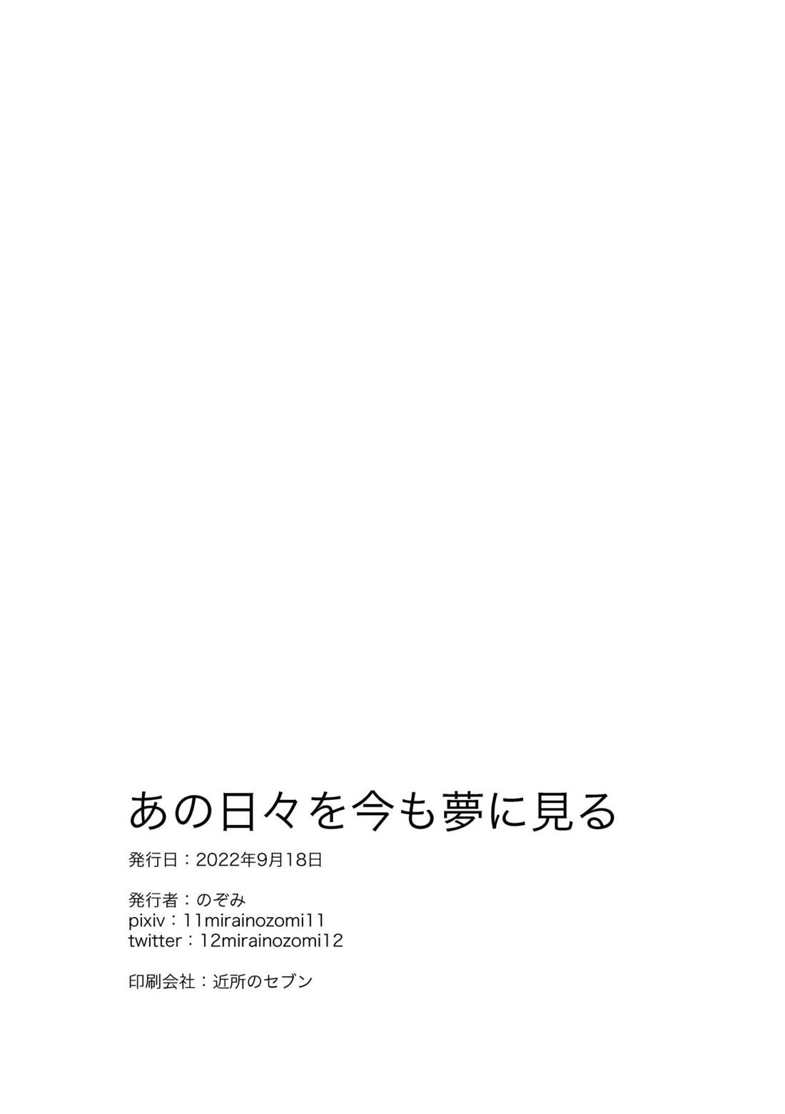 あの日々を今も夢に見る 23ページ