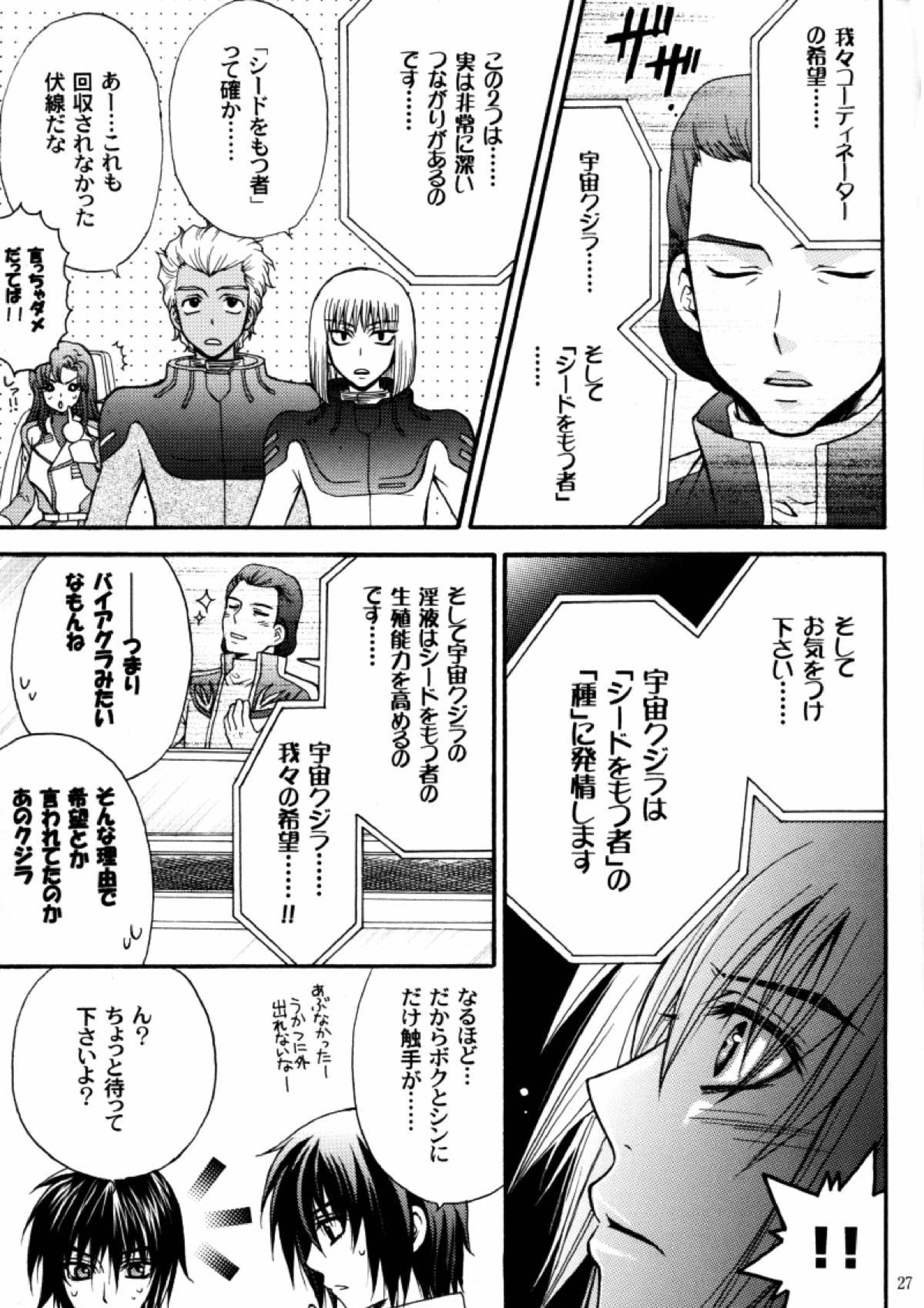 縛アスラン。〜宇宙からの侵略者！？ アスラン触手地獄！！〜 26ページ