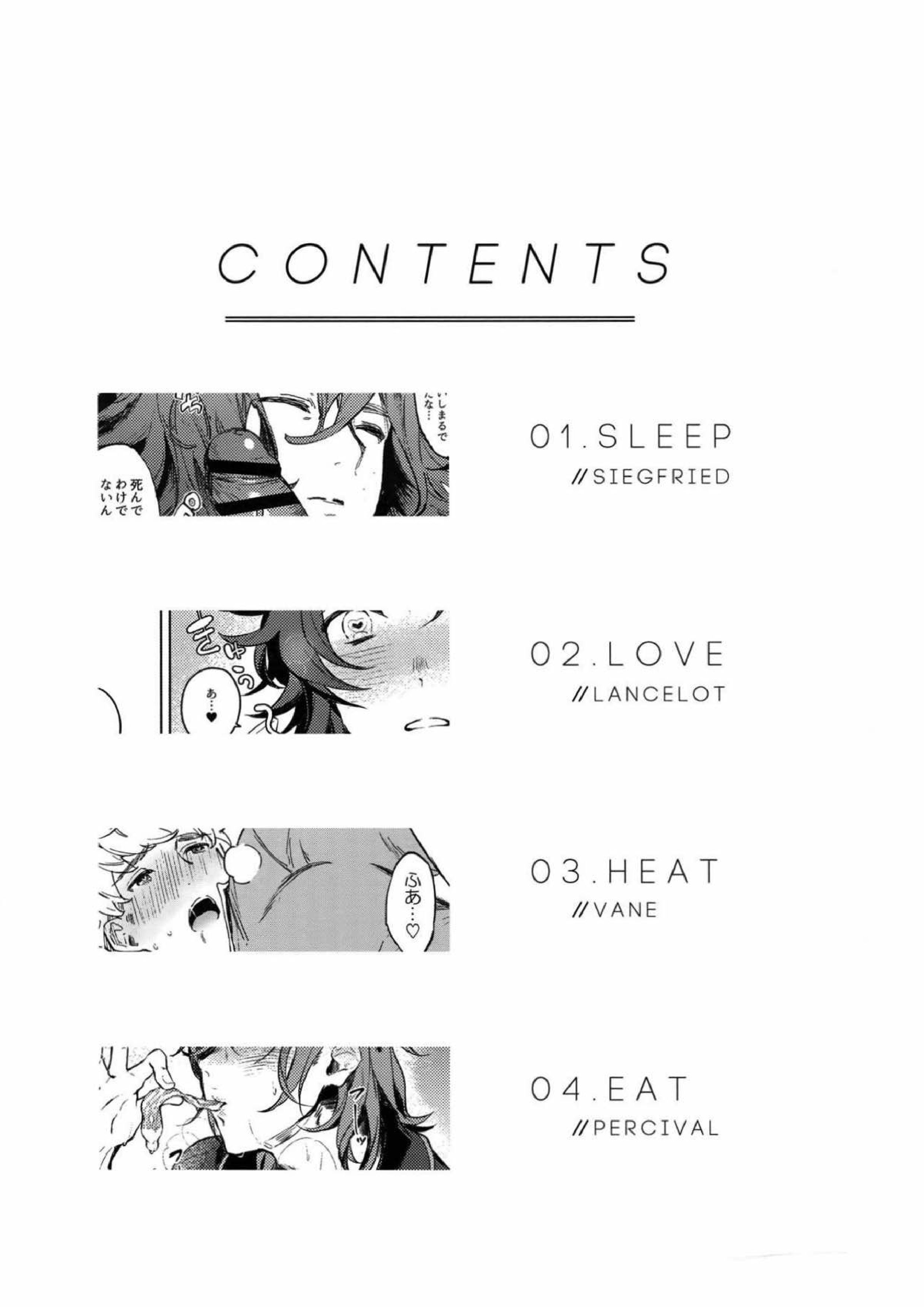 Sleep,Love,Heart,Eat, 3ページ