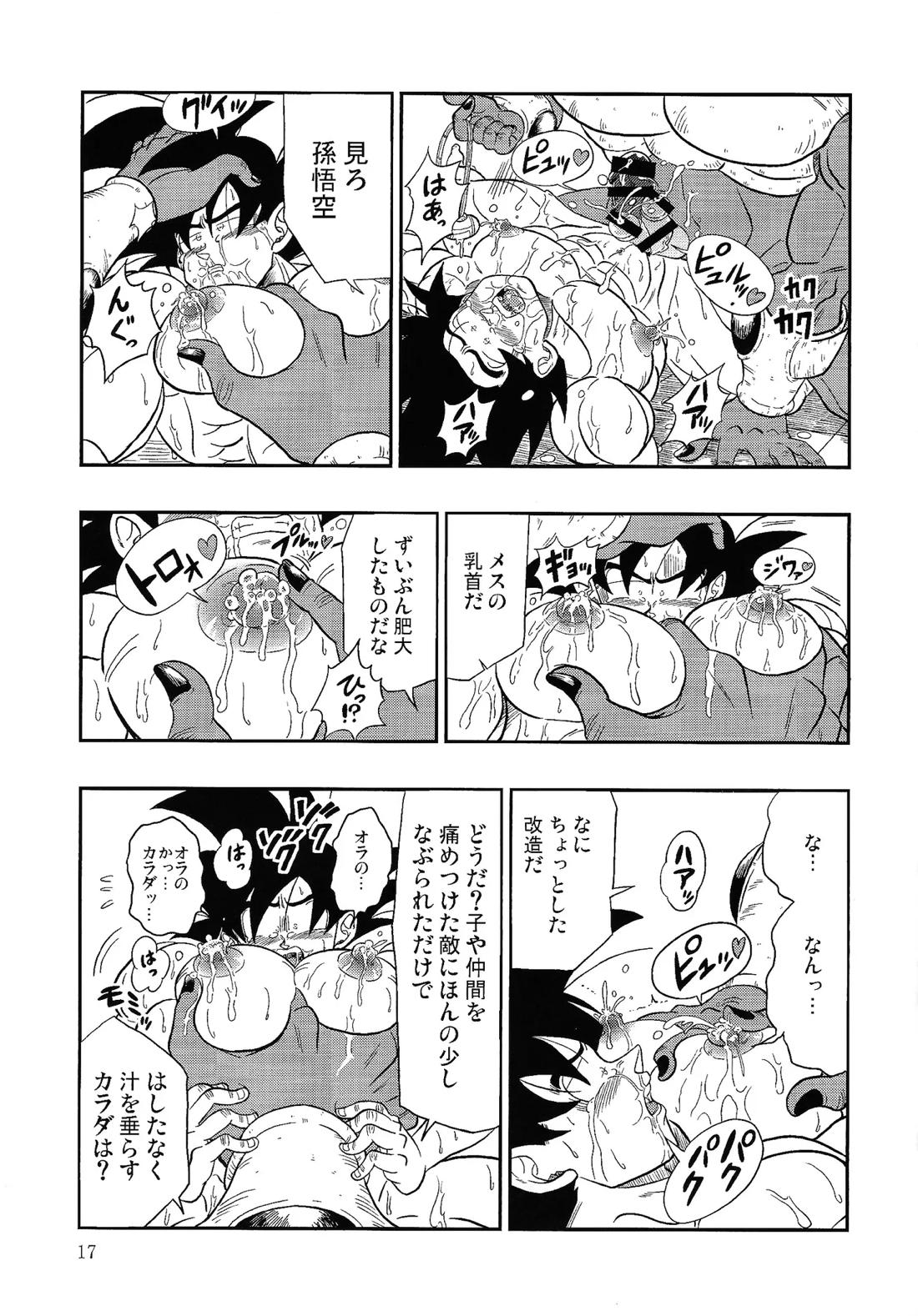 本当はHな劇場版 ドラゴンボールZ ～とびっきりの最強対最強～ 16ページ