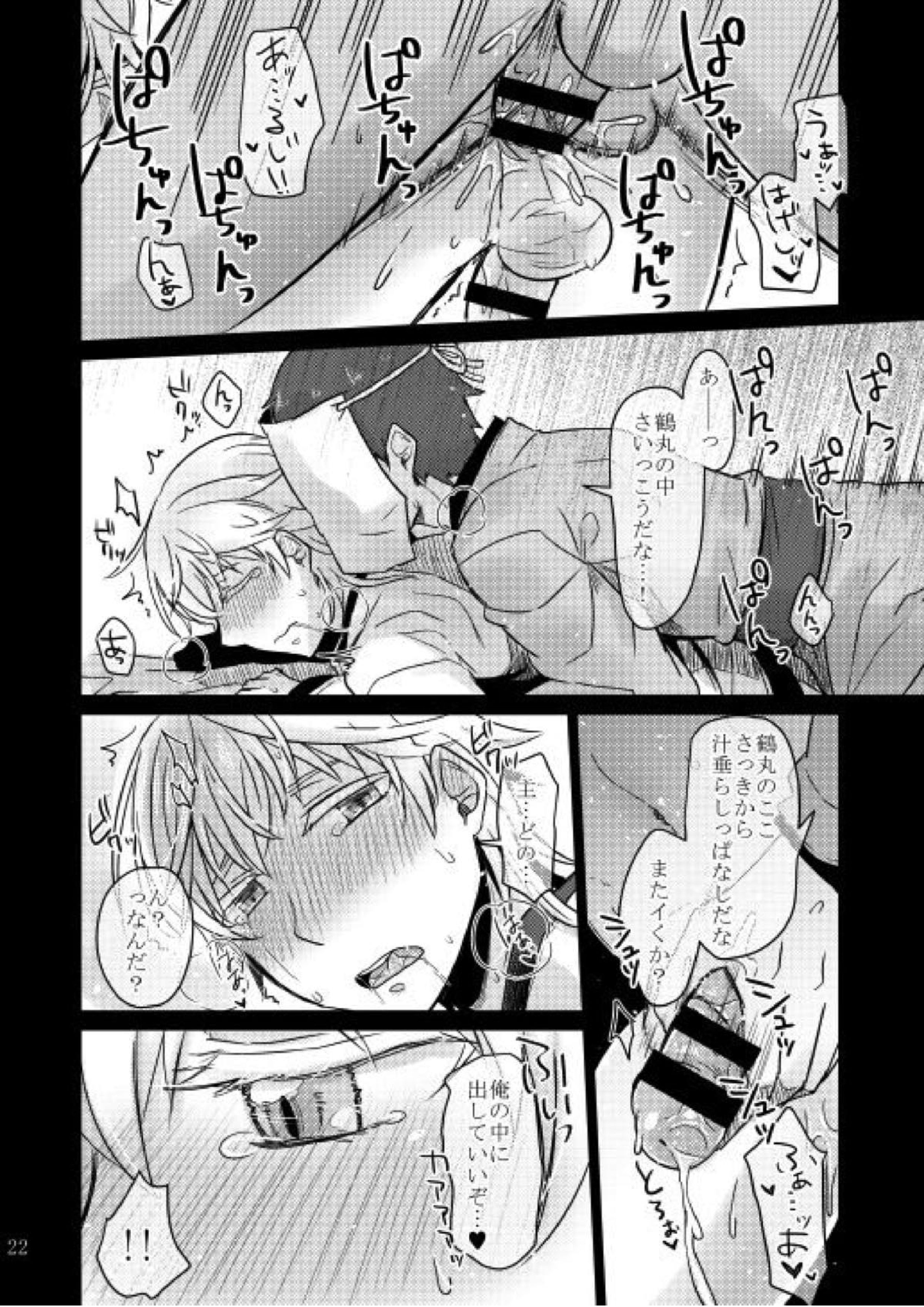 変態審神者と忠誠心の高い鶴丸さん 17ページ