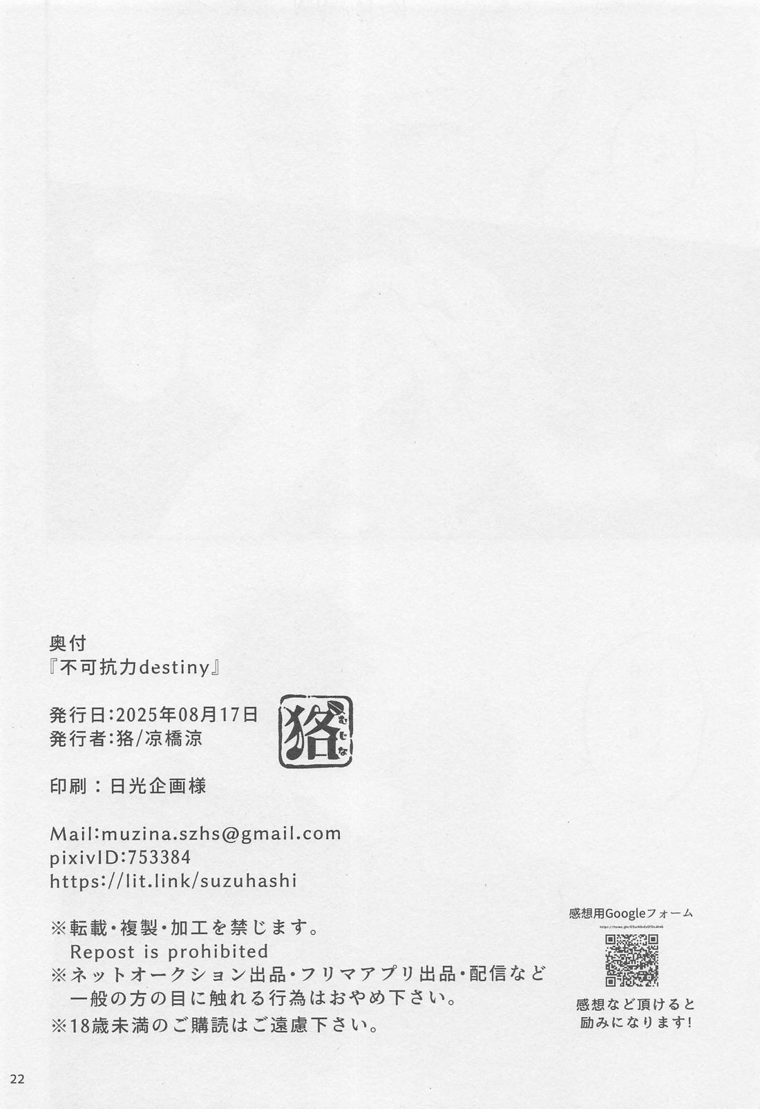 不可抗力 destiny 21ページ