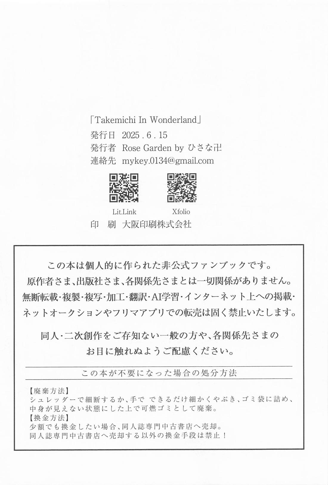 Takemichi In Wonderland 30ページ