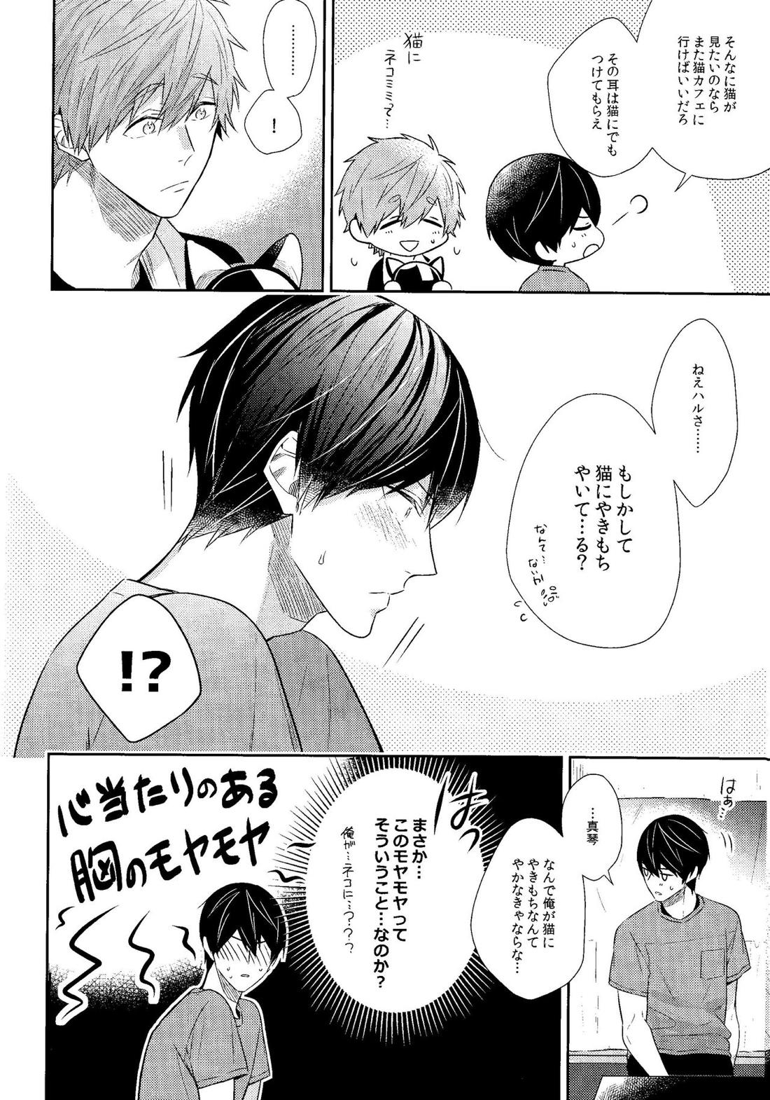 やきもちやきのうちのねこ 13ページ