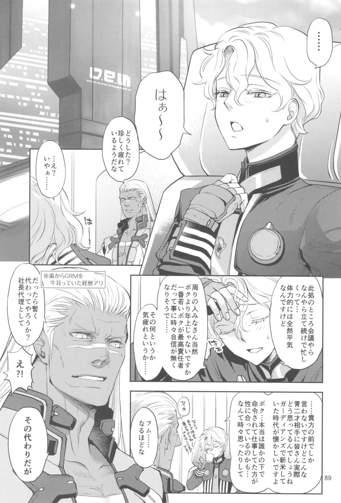 ヒューガ社長がいろんな女装させられるシリーズまとめ 再録集1 88ページ