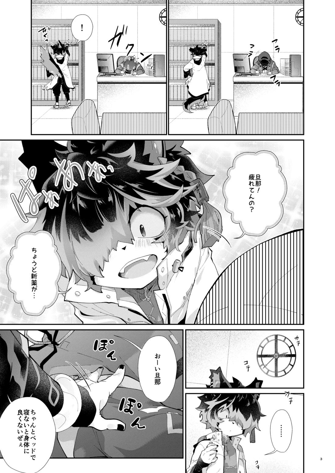 だから今夜はソコが気になる 2ページ