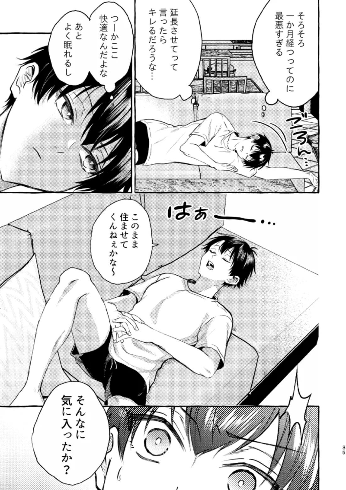 知らない顔 33ページ