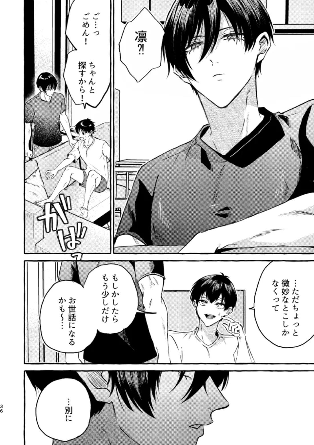 知らない顔 34ページ