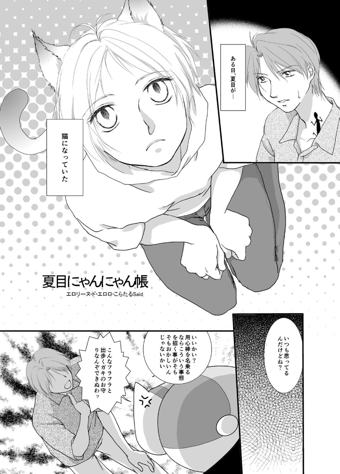 なつめにゃんにゃん帳 2ページ