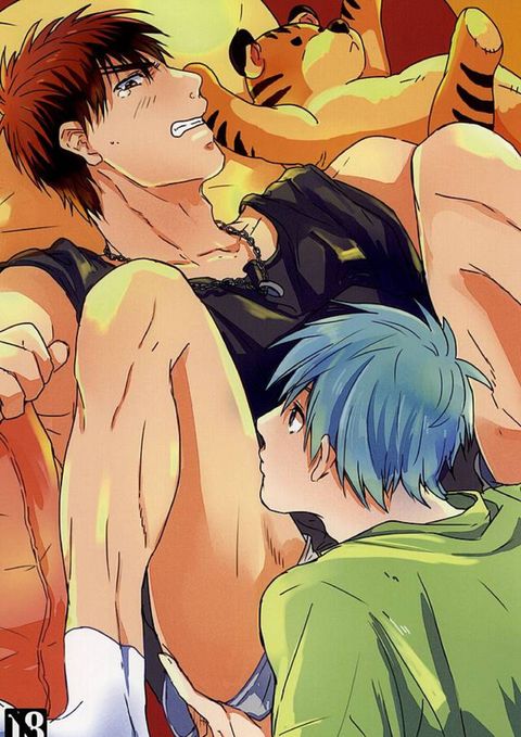 火神くん身体硬すぎです。
